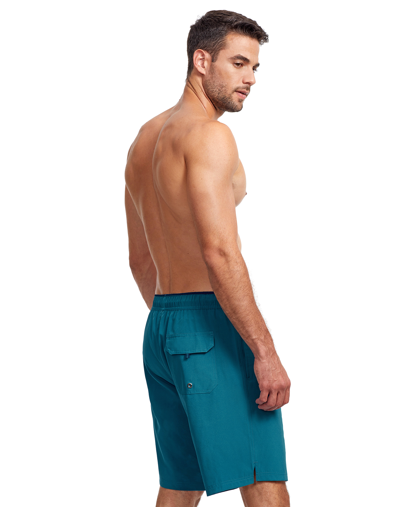 Gottex Men Beach Vibe Men’s 9" Boardshort | PETROL AND NAVY ACCENT