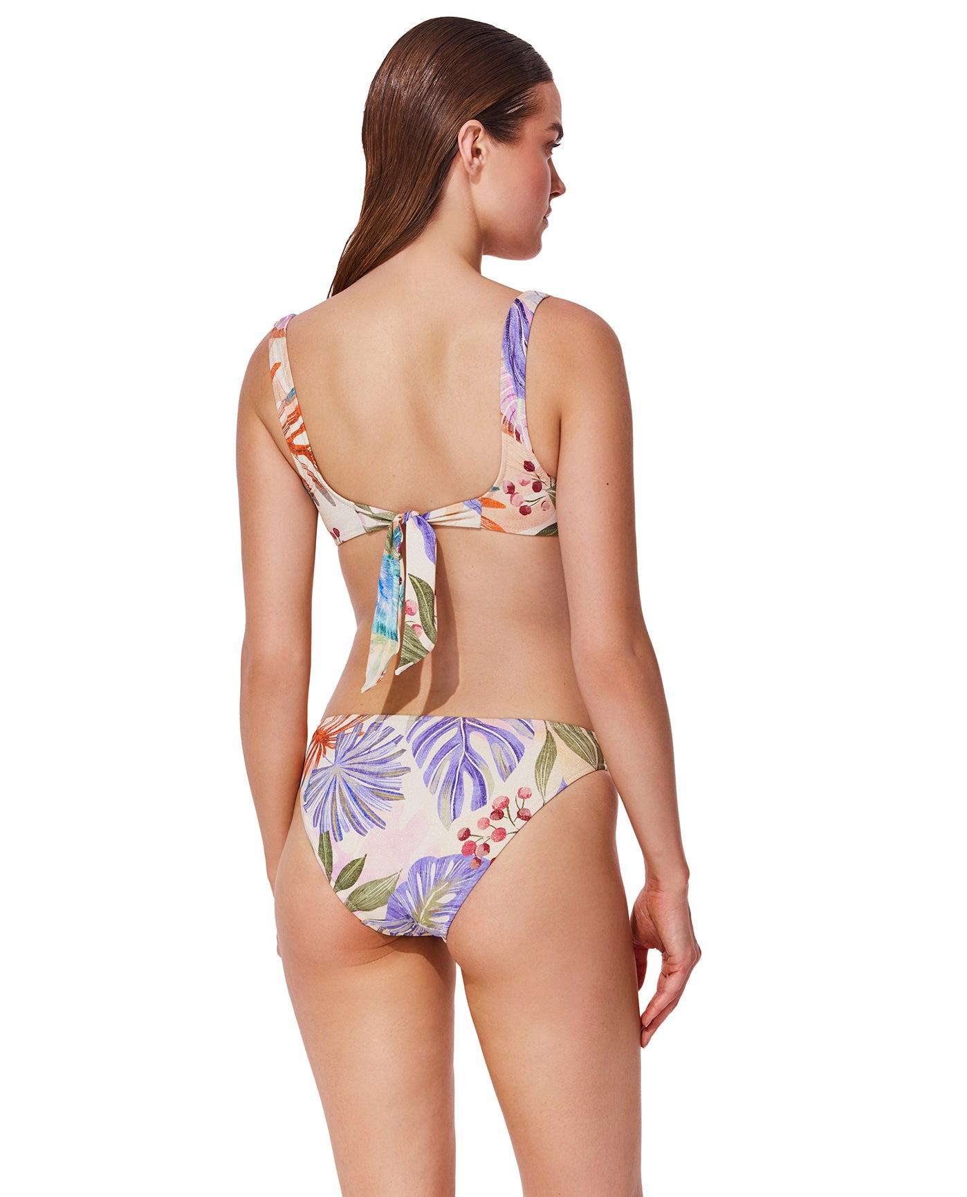 Cherry Blossom Underwire Bikini Top -Multi