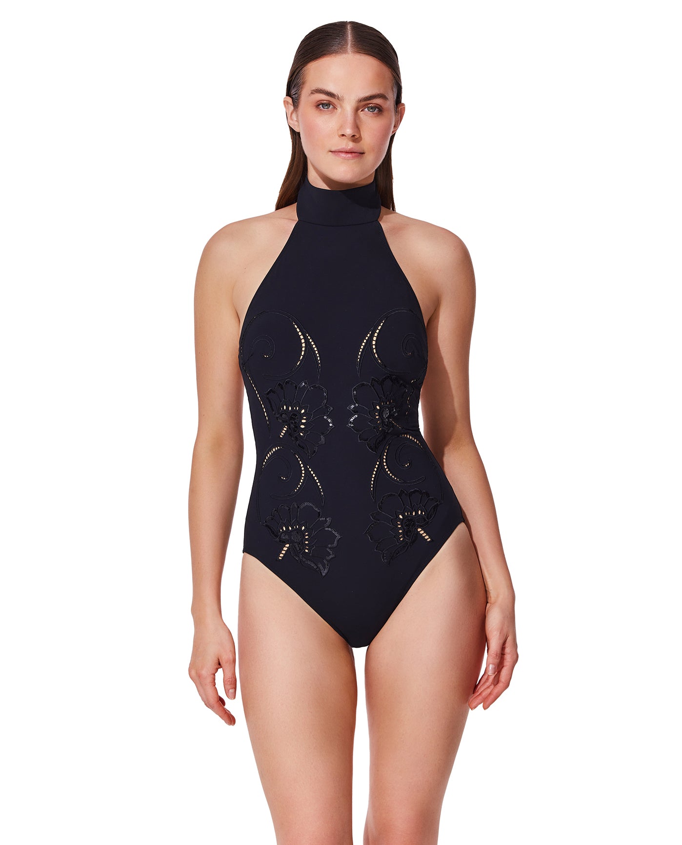 Hokkaido Mock Neck One Piece Gottex