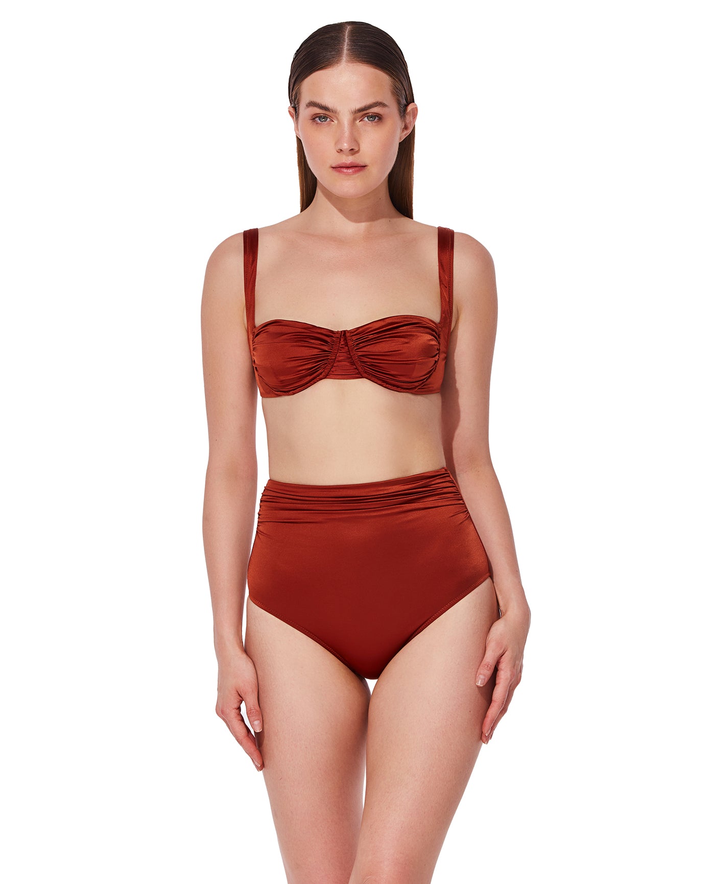 Mademoiselle Underwire Balconette Bikini Top Gottex