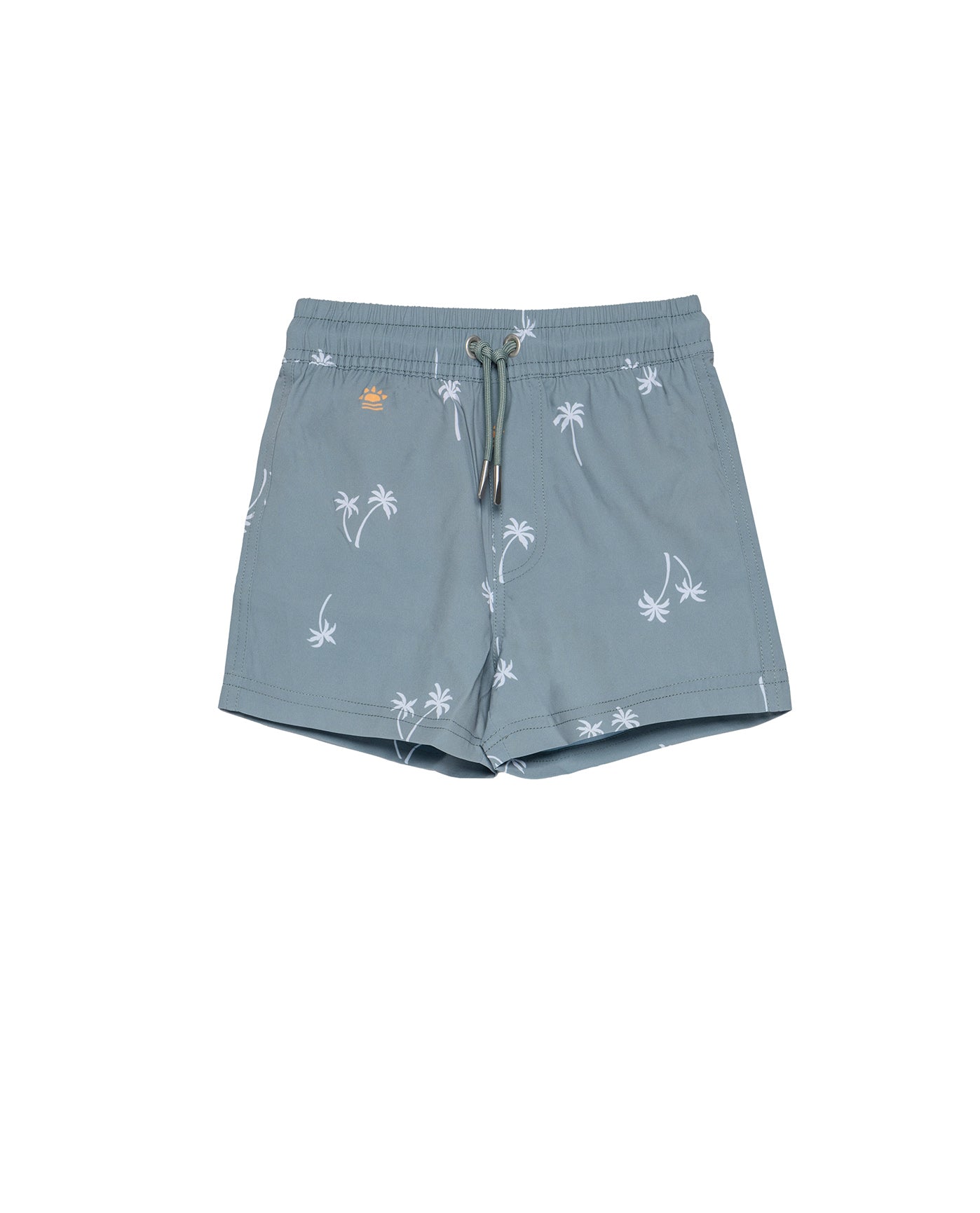 Beach Bound 5" Swim Trunks-Green multi