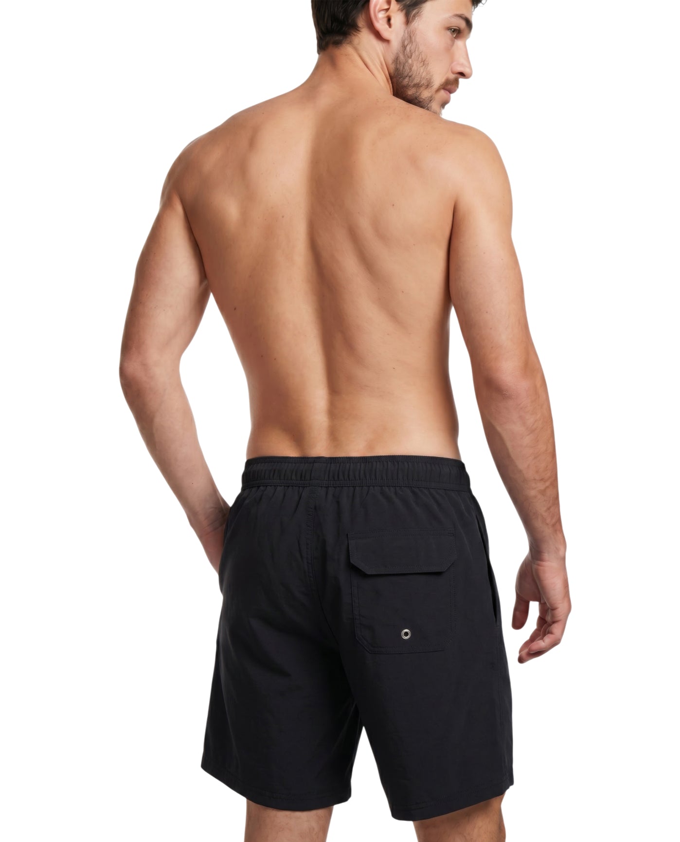 Beach Bound 7" Swim Trunks-Black