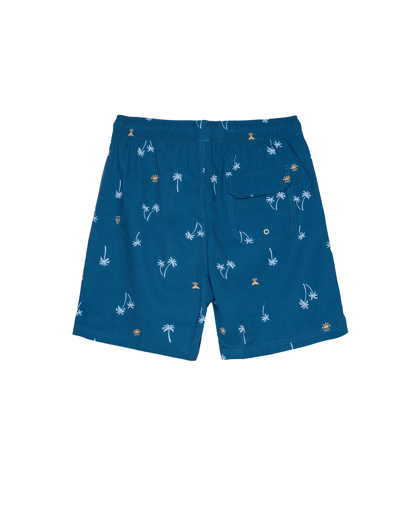 Beach Bound 9" Swim Trunks-Navy multi