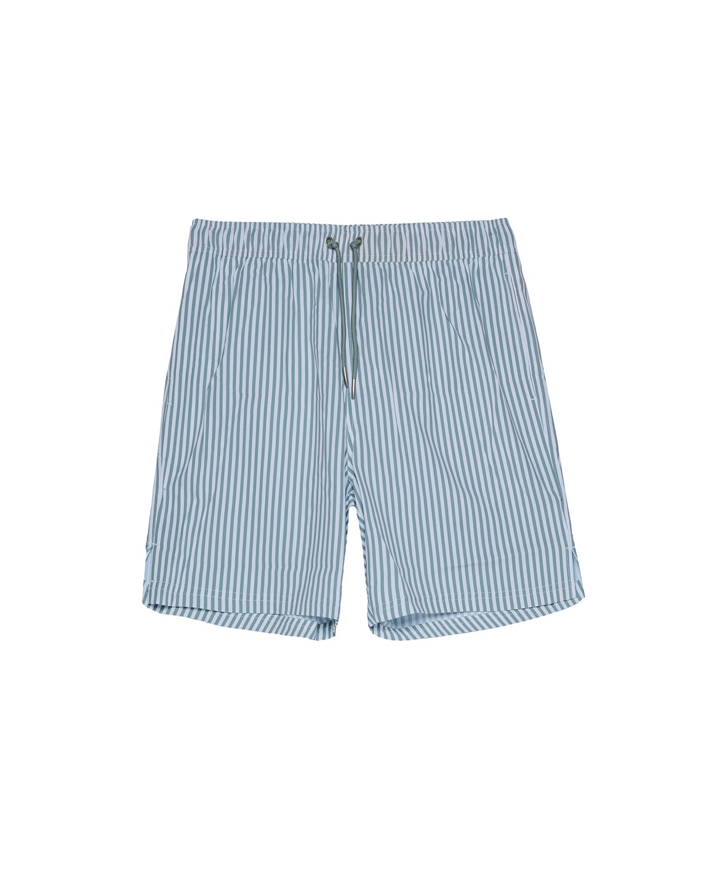 Beach Bound 9" Swim Trunks-Wh/grn
