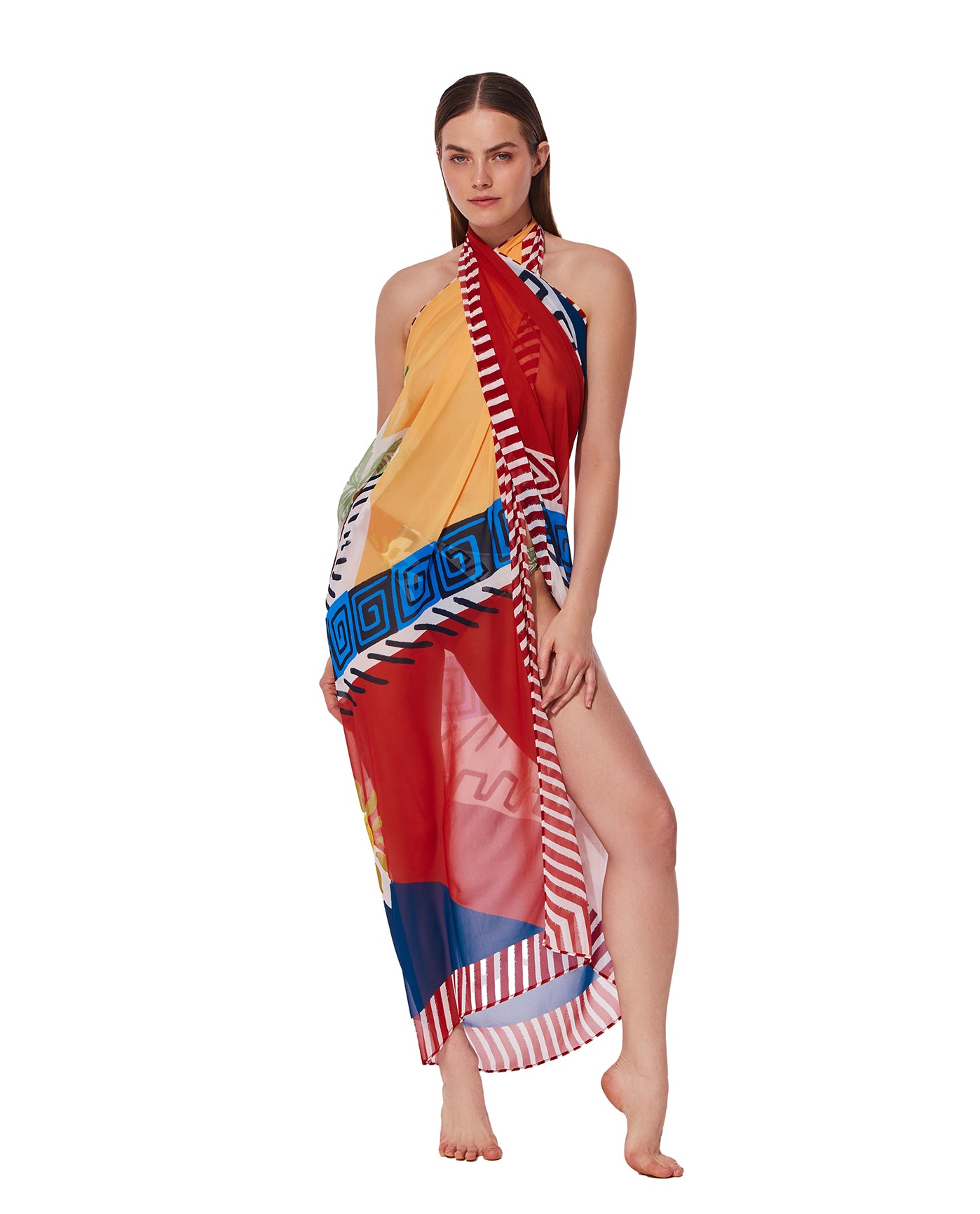 Positano Pareo Cover-Up-Multi