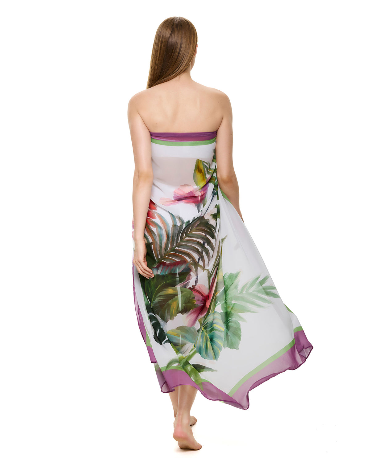 Gottex Paradise Beauty Pareo-Green-Multicolor