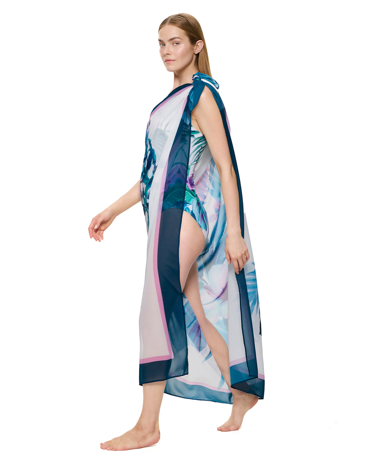 Gottex Paradise Beauty Pareo-Multicolor