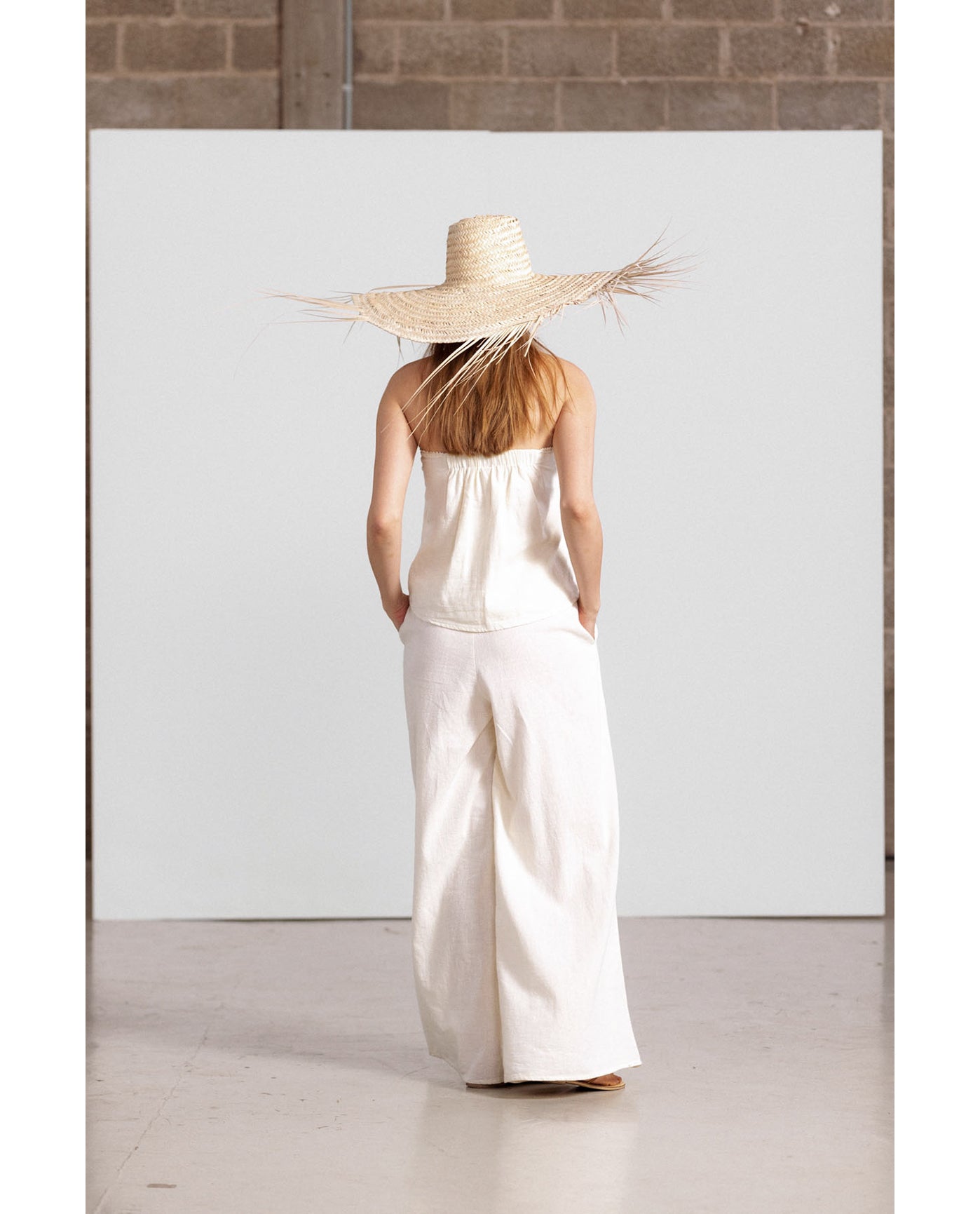 Boundless Bandeau Cover-Up Top- Cream