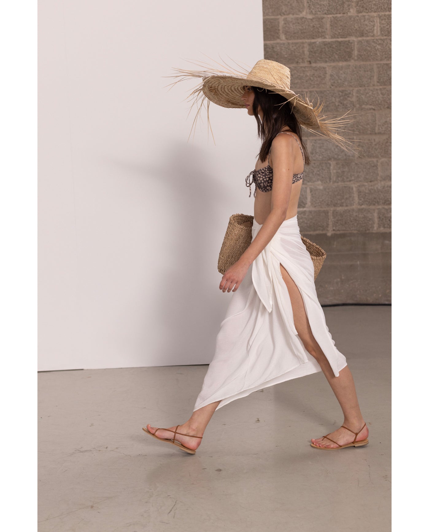 Classic Pareo Cover-Up - White