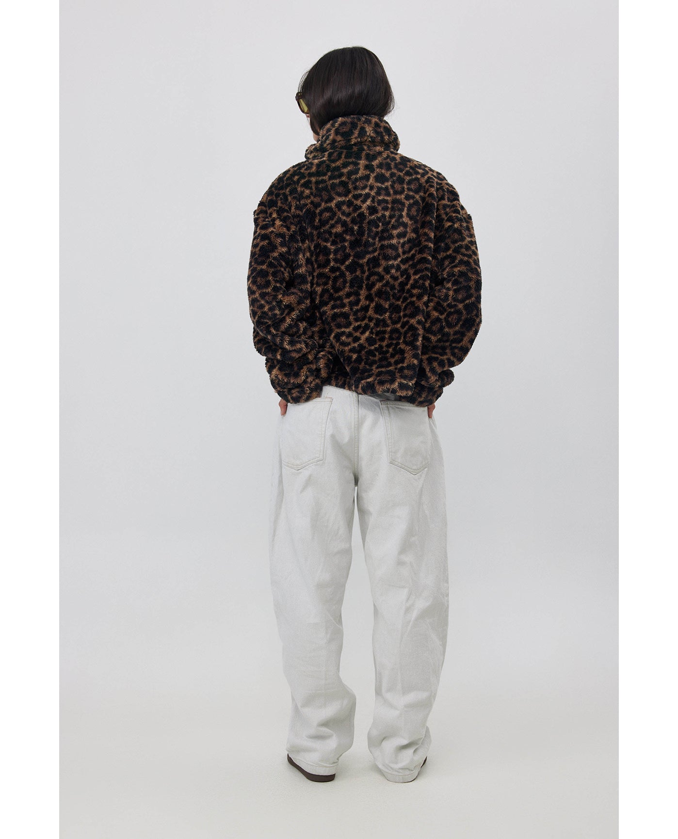 The Leopard Button-Up Cozy Coat-Leopard