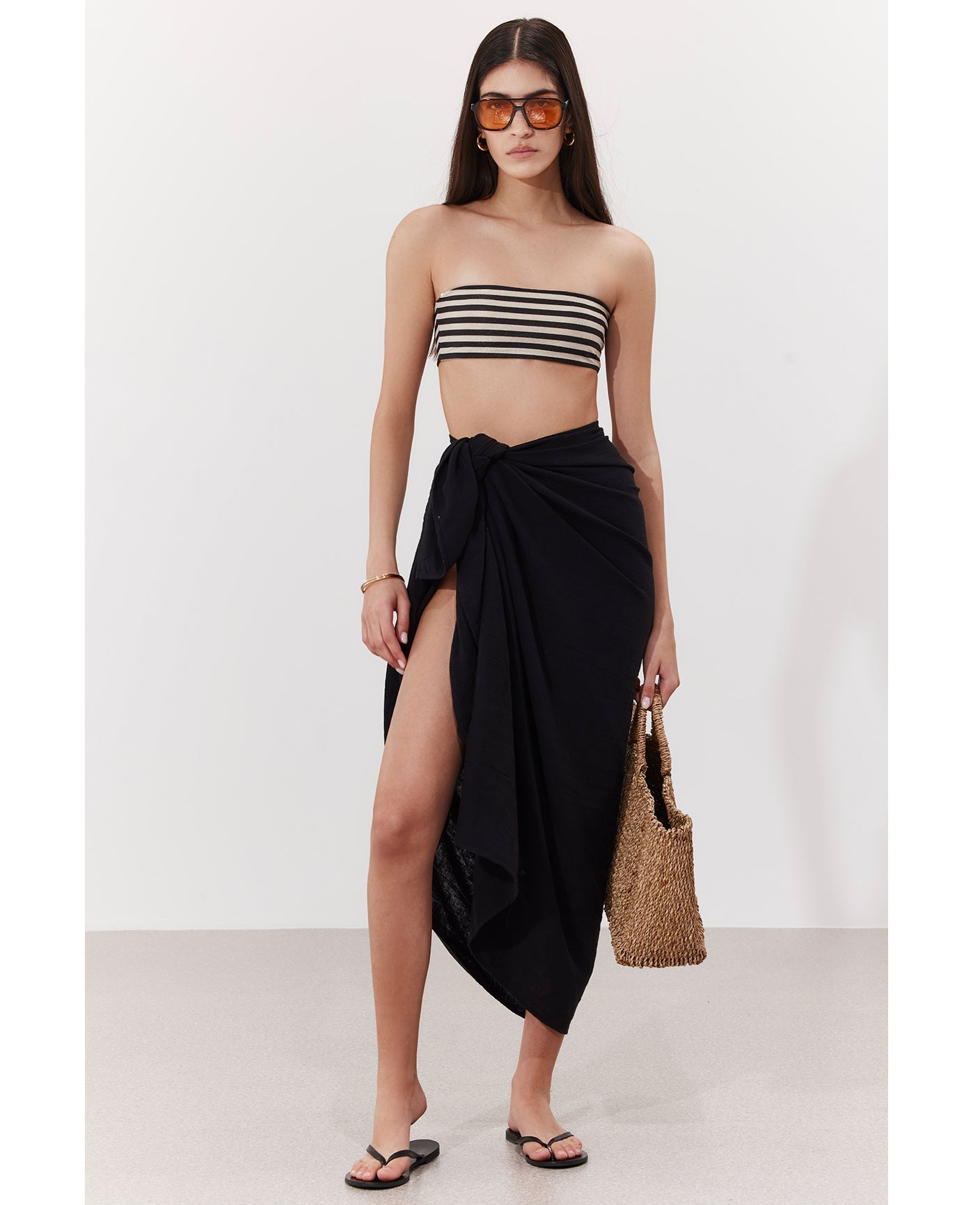 Noa Pareo Cover-Up | Black