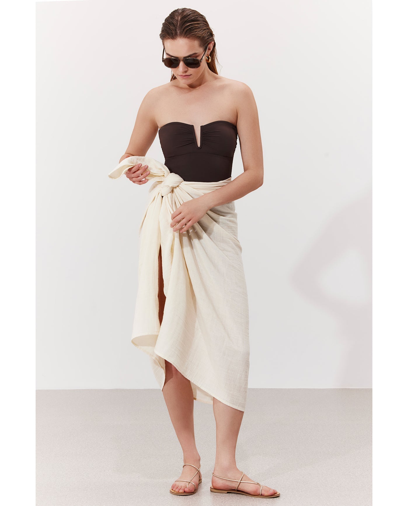 Noa Pareo Cover-Up | Natural
