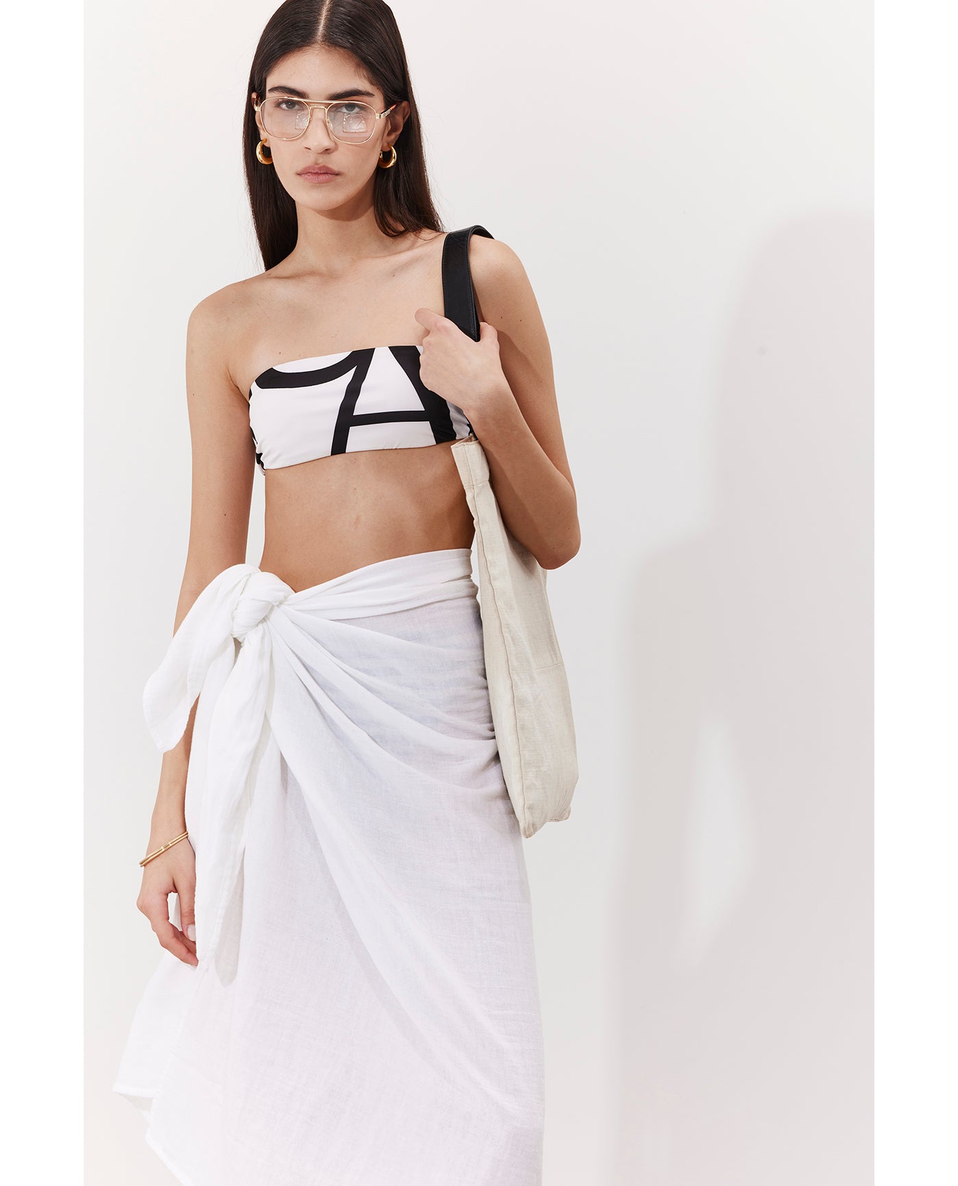 Resort Pareo Cover-Up-White