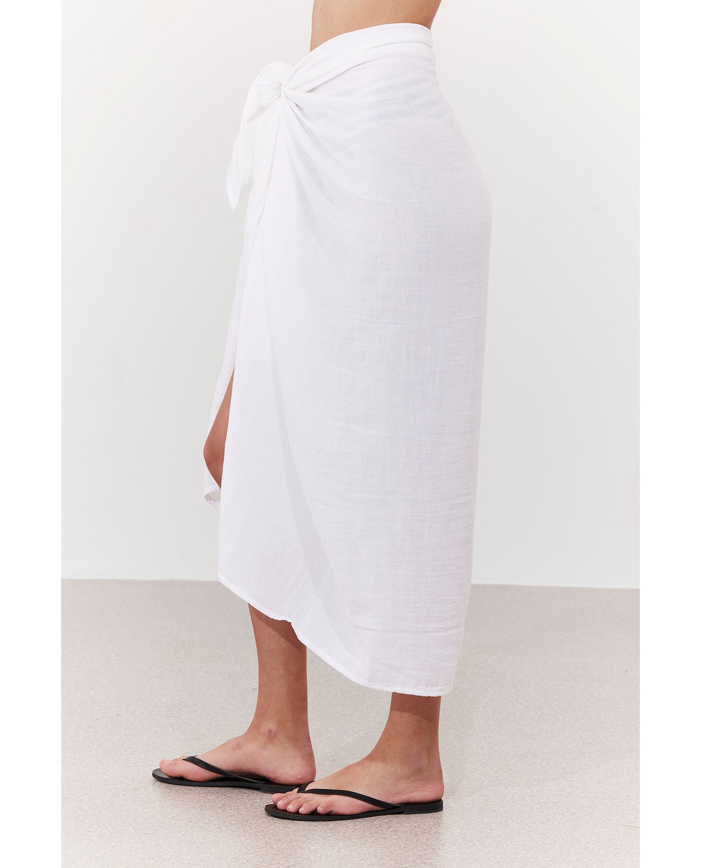 Resort Pareo Cover-Up-White