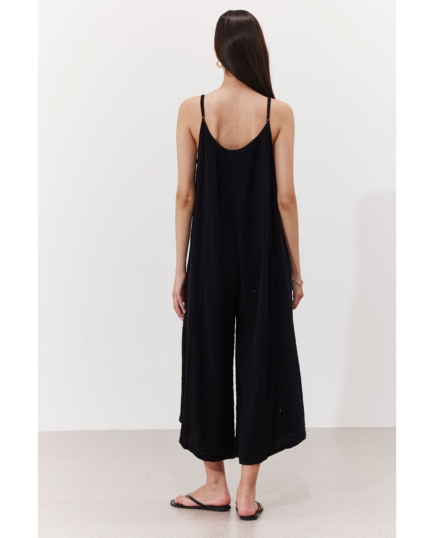 Cloudshore Oversized Jumpsuit Cover-Up | Black