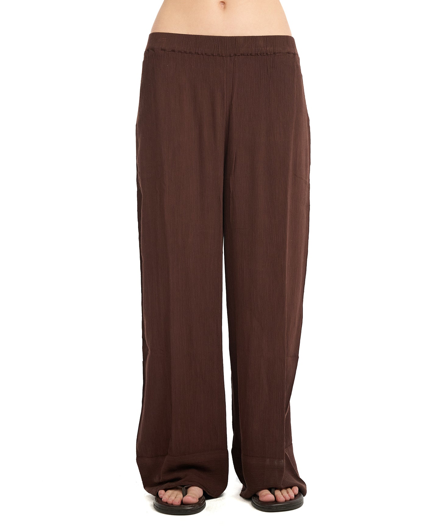 Resort Beach Pants Cover-Up-Brown