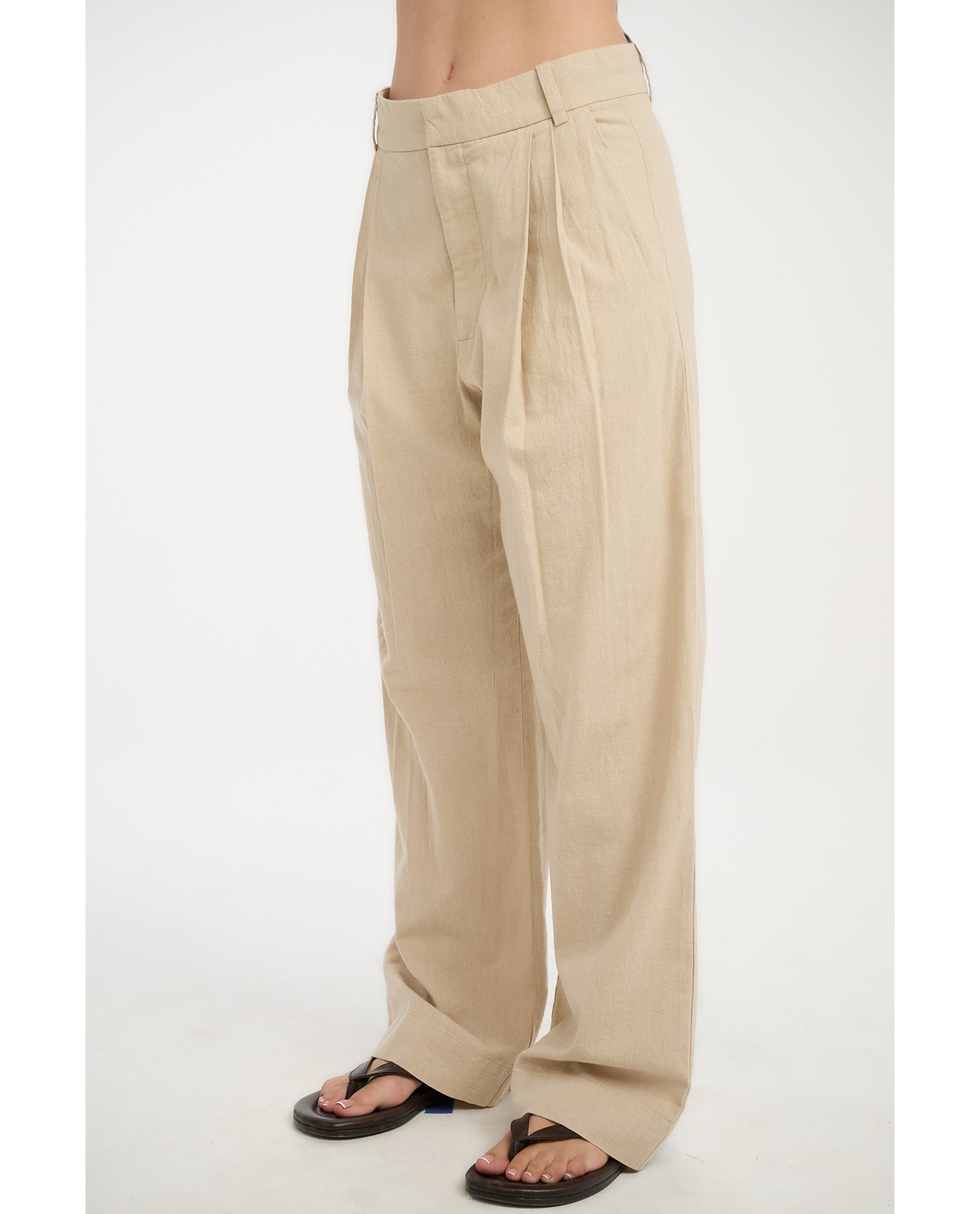 Resort Coastal Pants Cover-Up-Natural