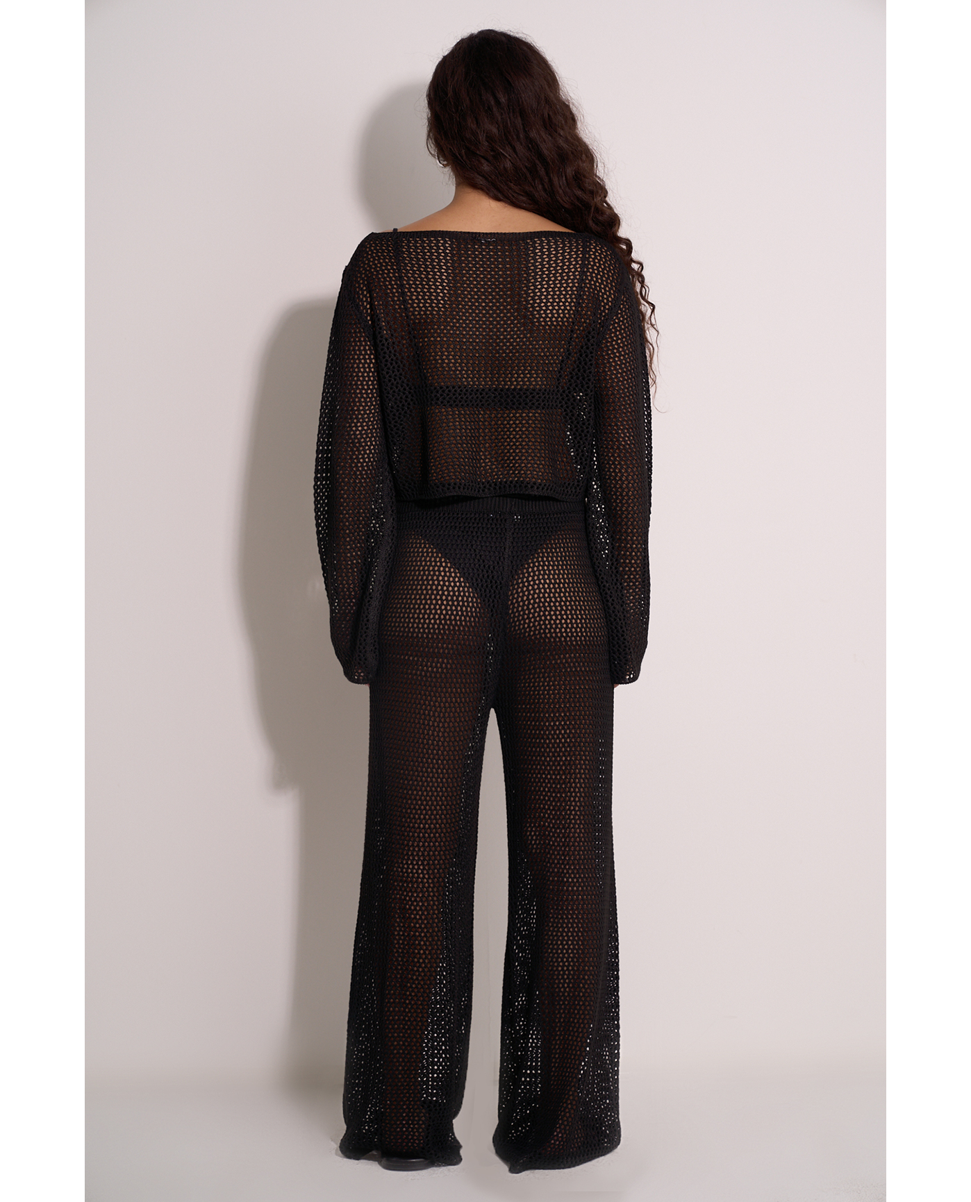 Anna Two Crochet Beach Pants