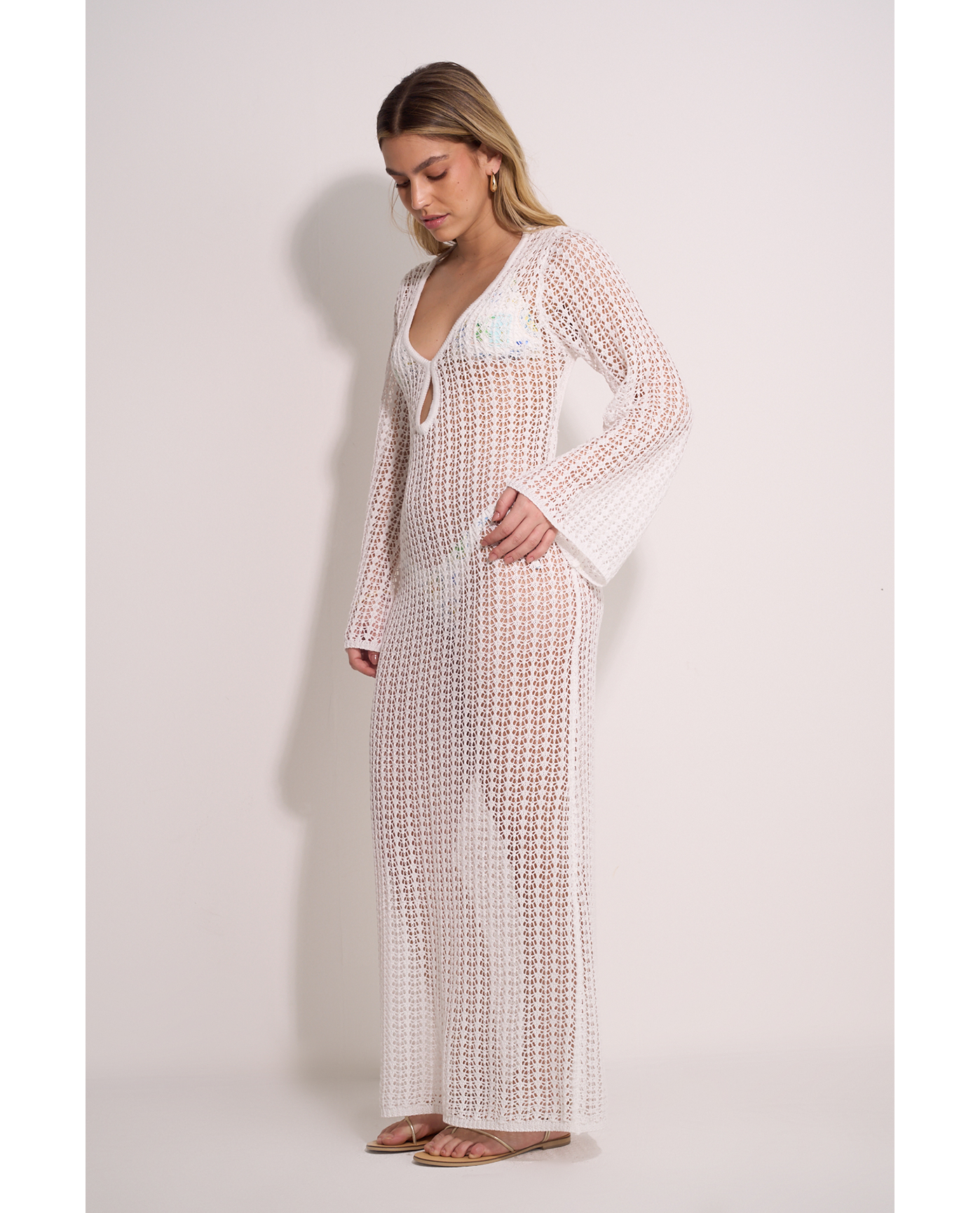 Flora Crocheted Beach Dress Cover-Up