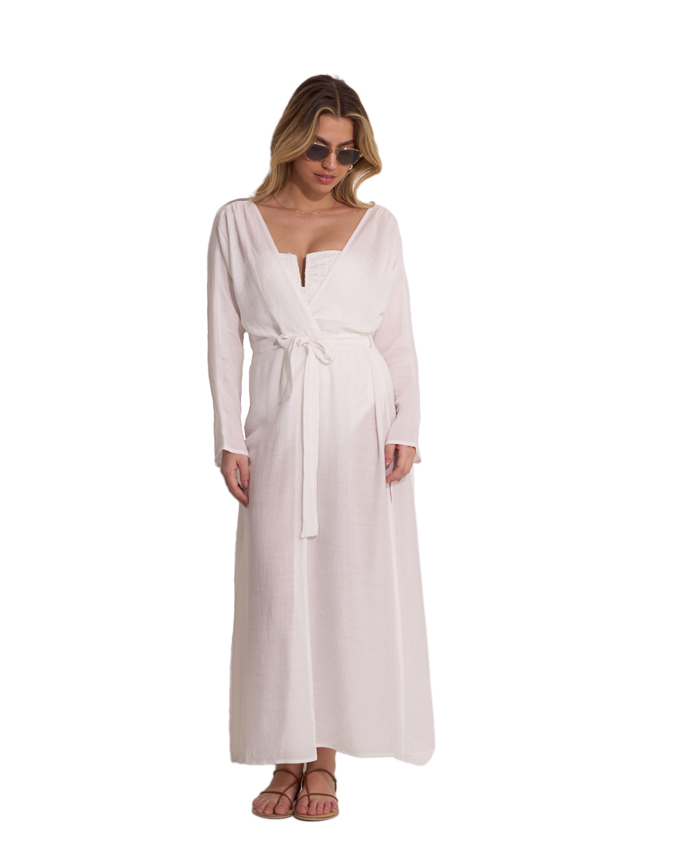 Gottex Beach Life Classic Midi Cover-Up Robe