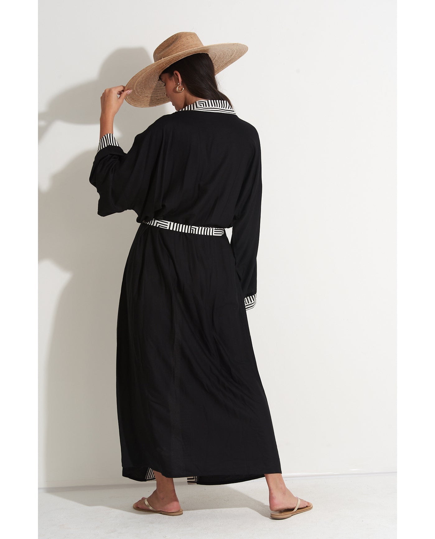 Soar & Shore Robe Cover-Up | Soar-Black