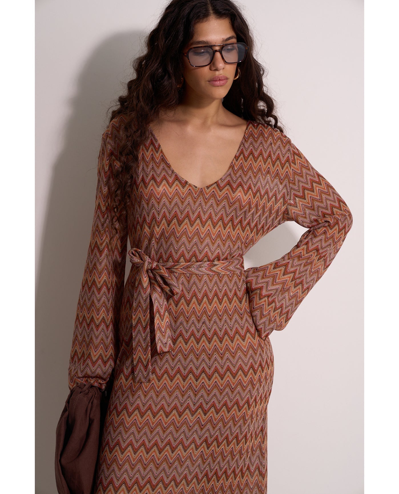 Desert Mirage Belinda Maxi Beach Dress | Desert-Brown