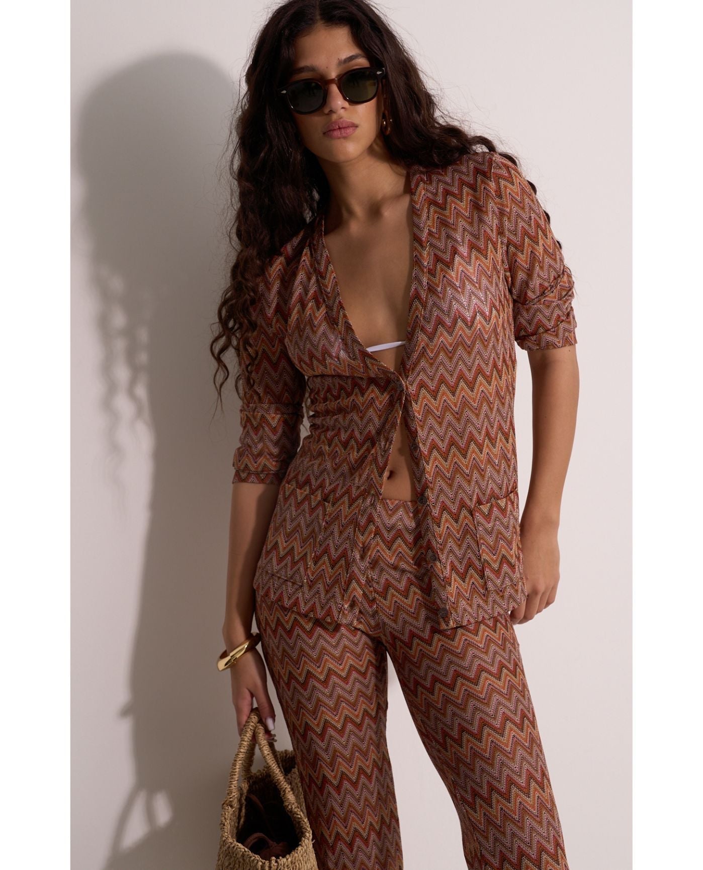 Desert Mirage Victoria Beach Cardigan | Desert-brown