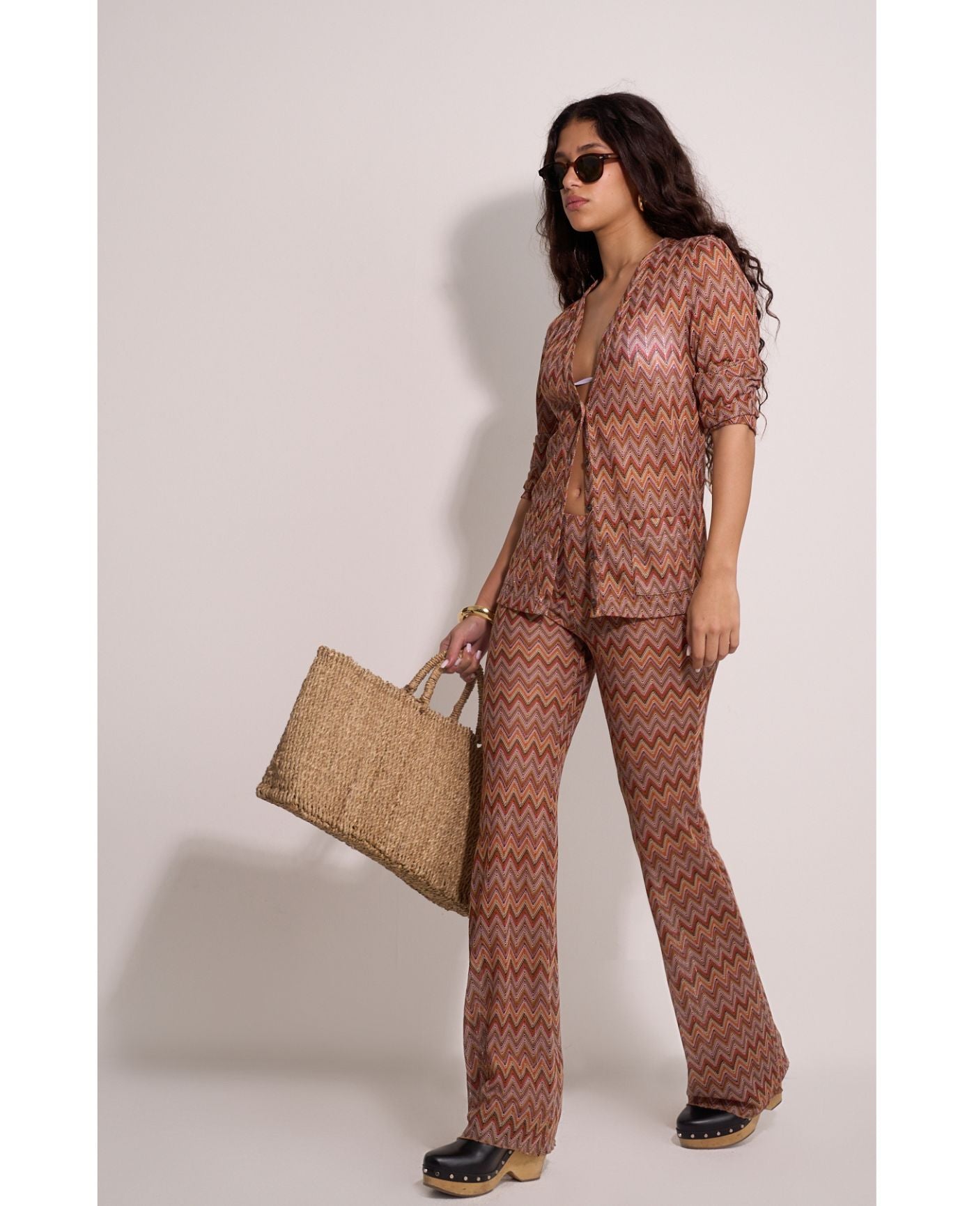 Desert Mirage Victoria Beach Cardigan | Desert-brown