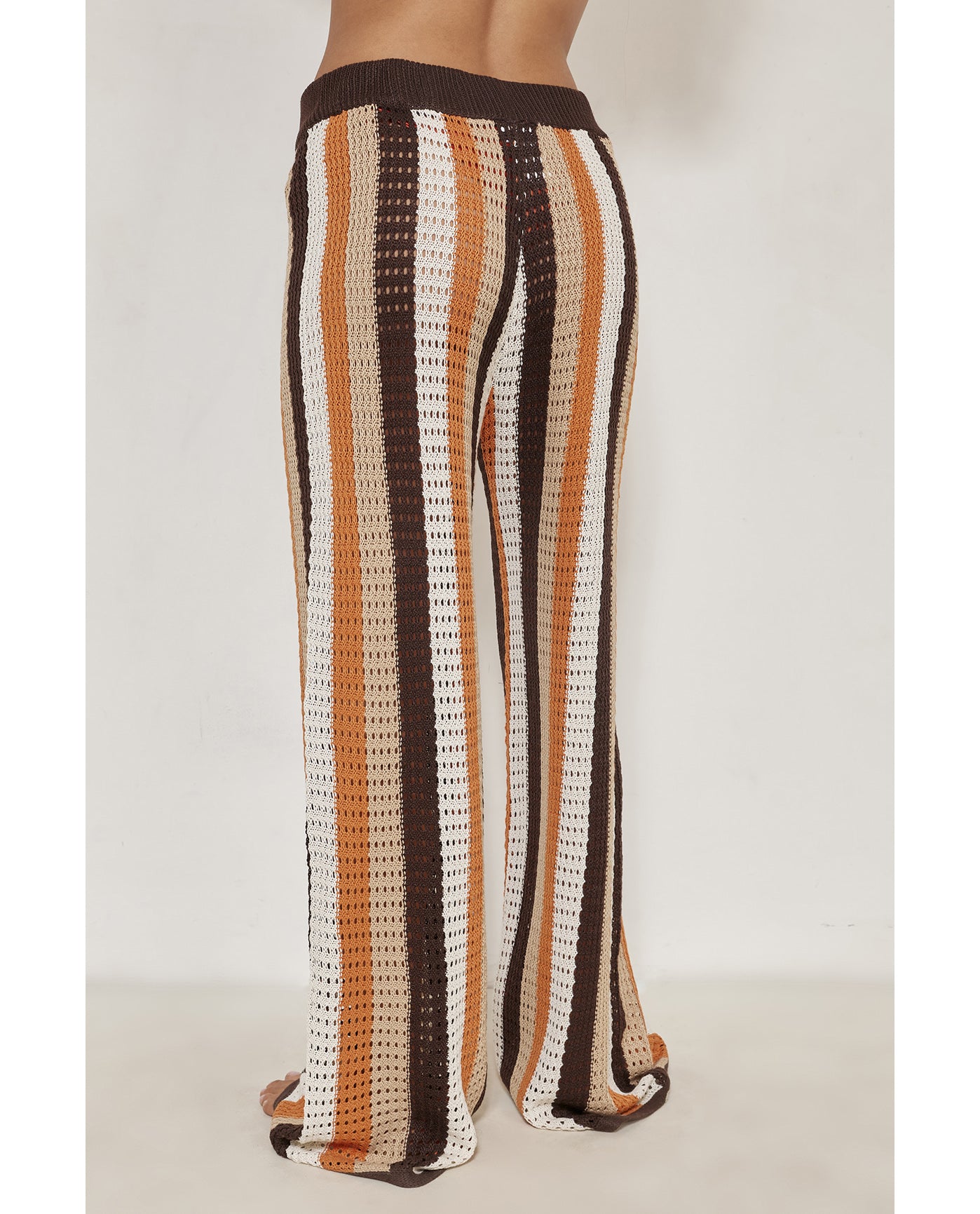 Naomi Crochet Beach Pants Cover-Up-Multi