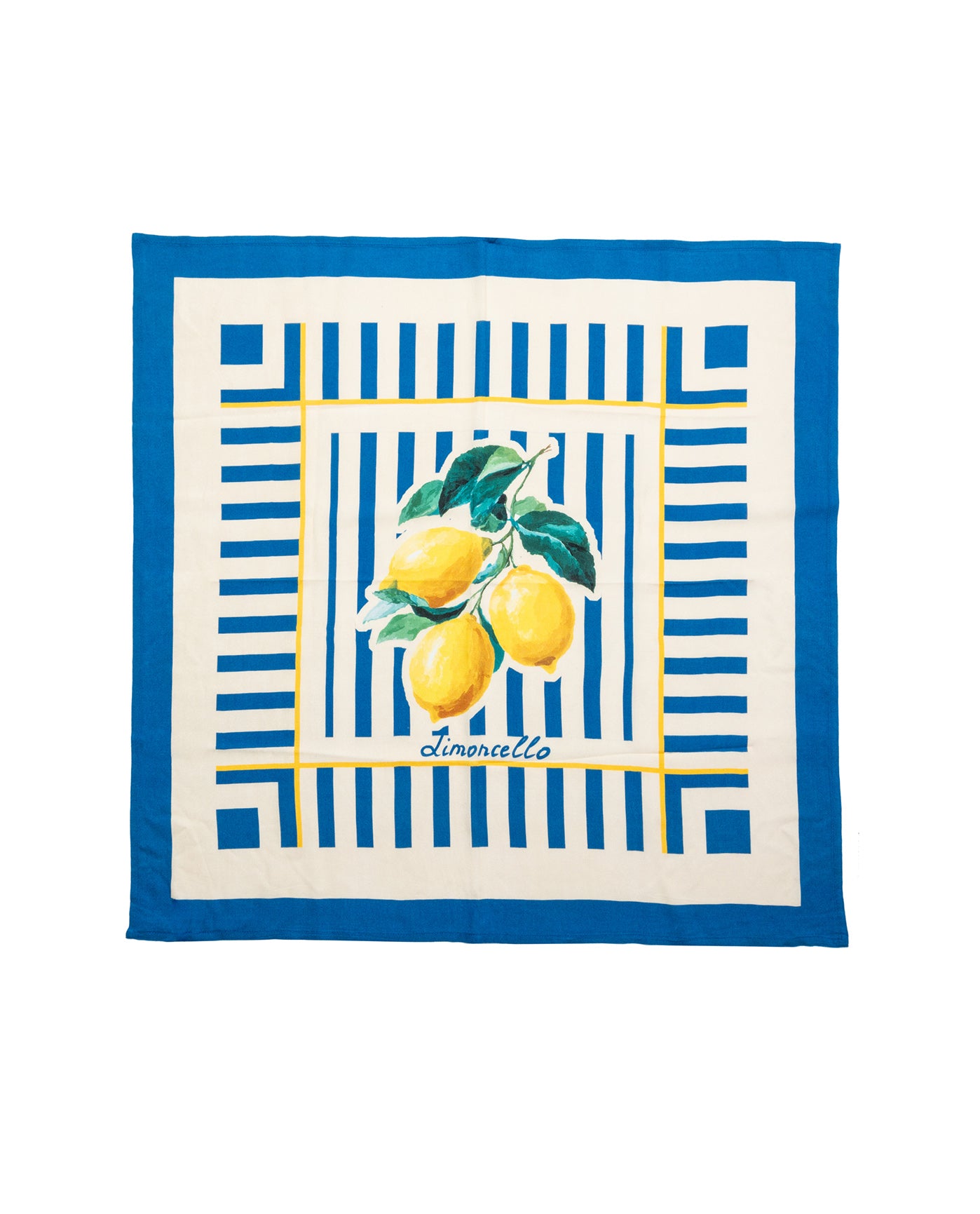 Bouye Cotton Bandana Head Scarf-Yellow multi