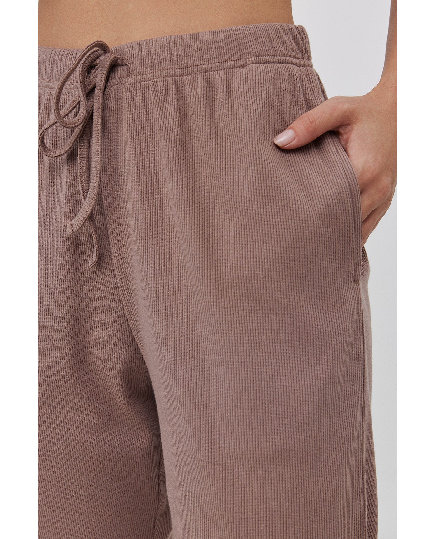 Sandy Days Loungewear Jogger Bottoms -Coffee
