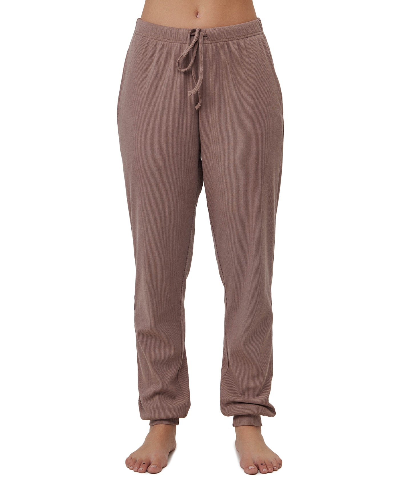 Sandy Days Loungewear Jogger Bottoms -Coffee