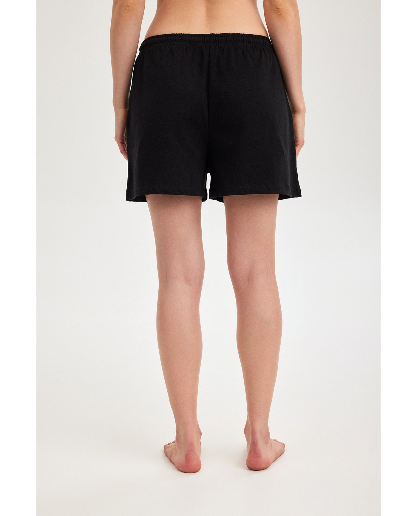Gottex Beach LifeSummer Lounge Cotton Shorts-BlackLoungewear