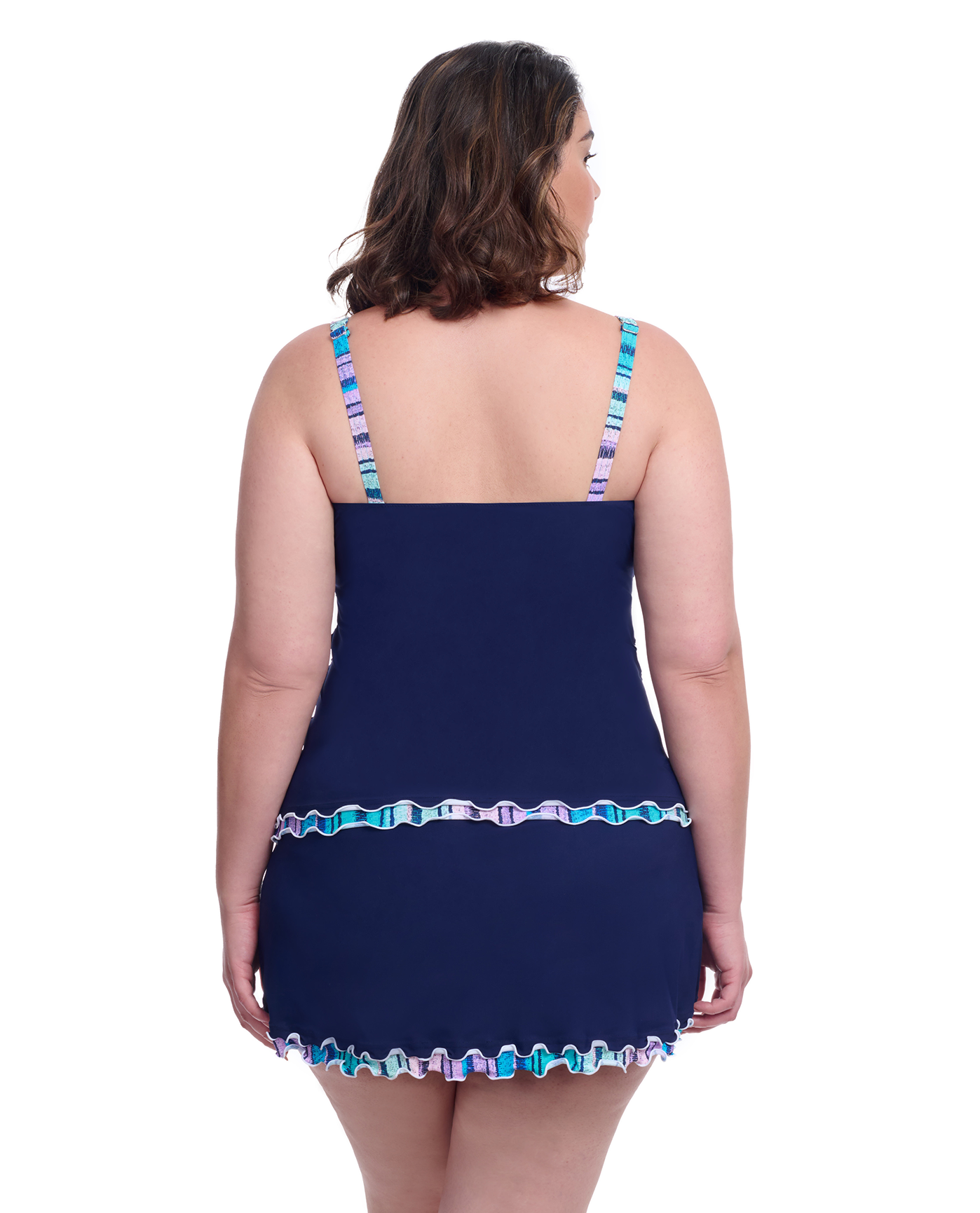 Harmony Plus Size Sweetheart Underwire Tankini Top
