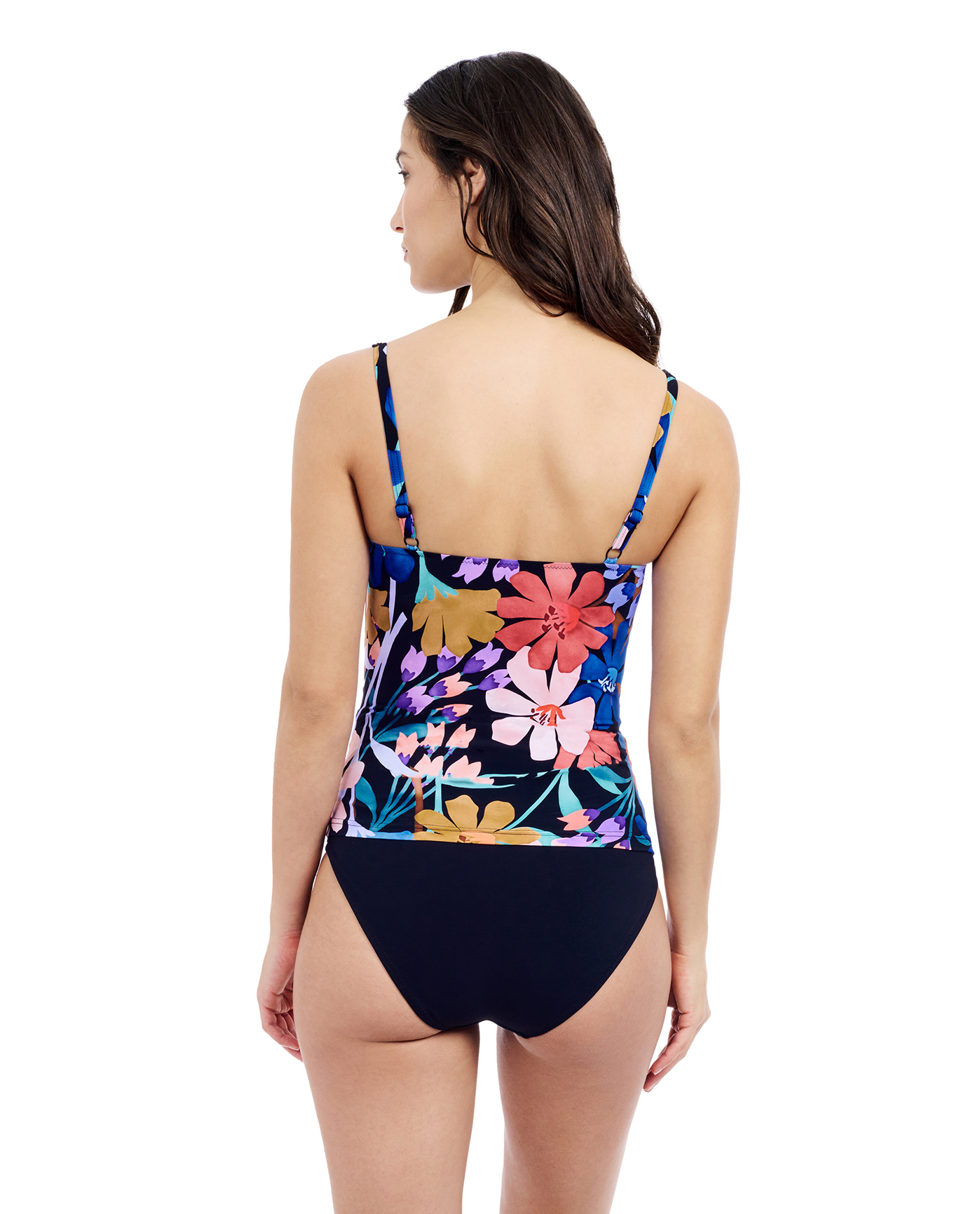 Profile By Gottex Melody Sweetheart Tankini Tops | Profile Melody Black Multi
