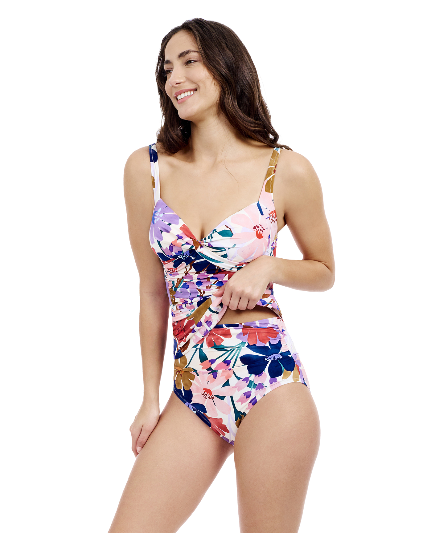 Profile By Gottex Melody Sweetheart Tankini Tops | Profile Melody Multi