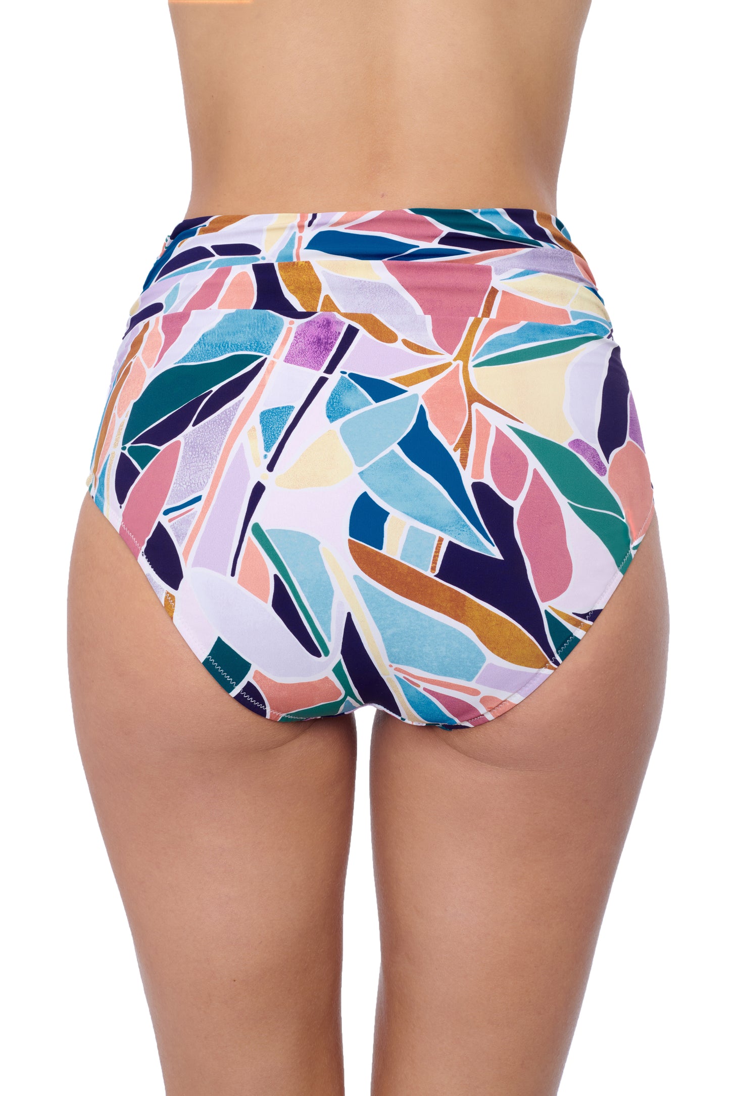 Profile by Gottex Aura Shirred High Waist Swim Bottom