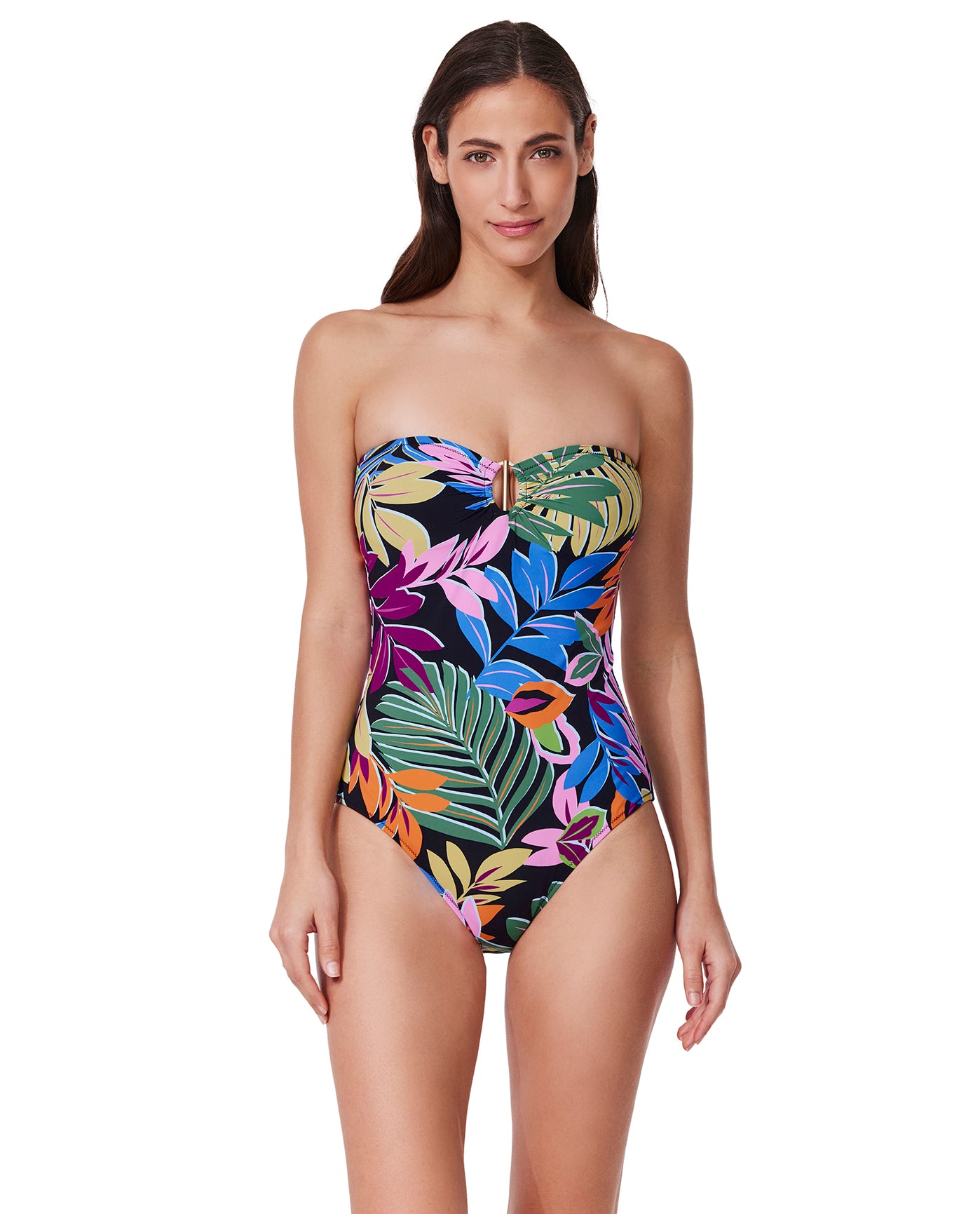 Costa Del Sol Bandeau One Piece Multi