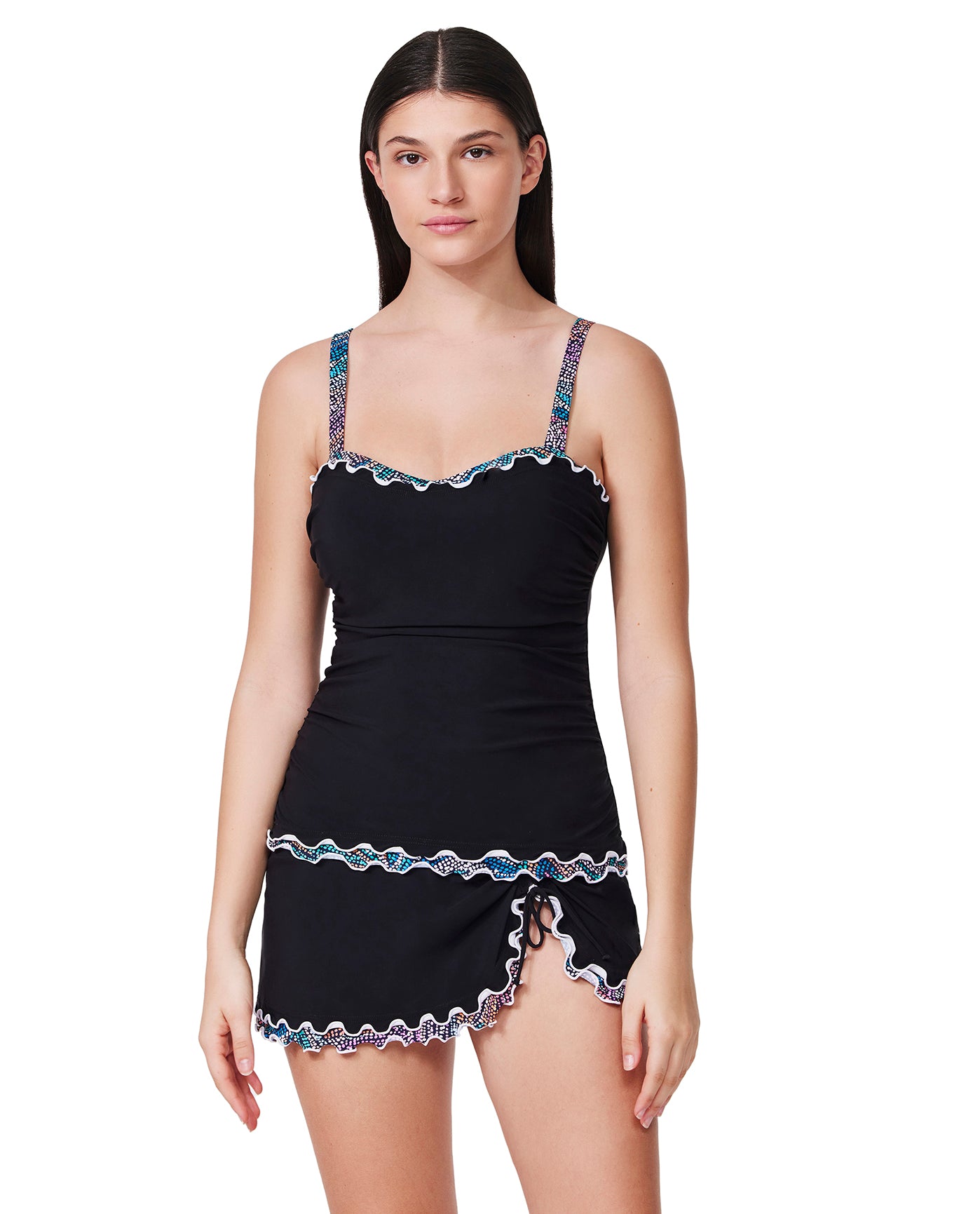 Layla Tricolore E-Cup Tankini Top