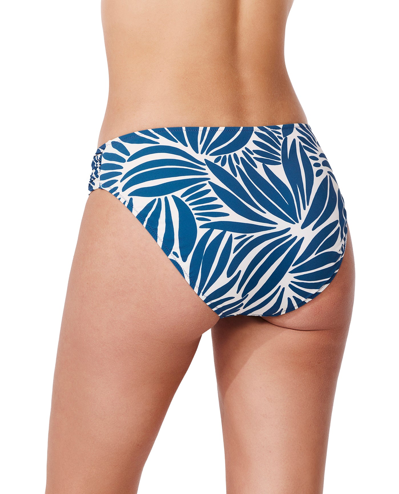 Comeback Mid Rise Swim Bottom -Petr/whi