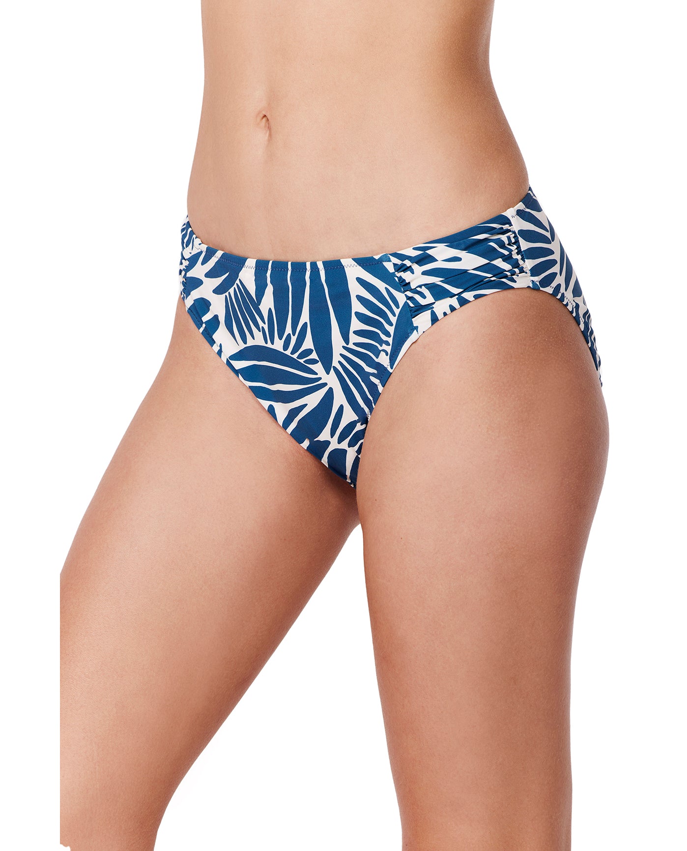 Comeback Mid Rise Swim Bottom -Petr/whi
