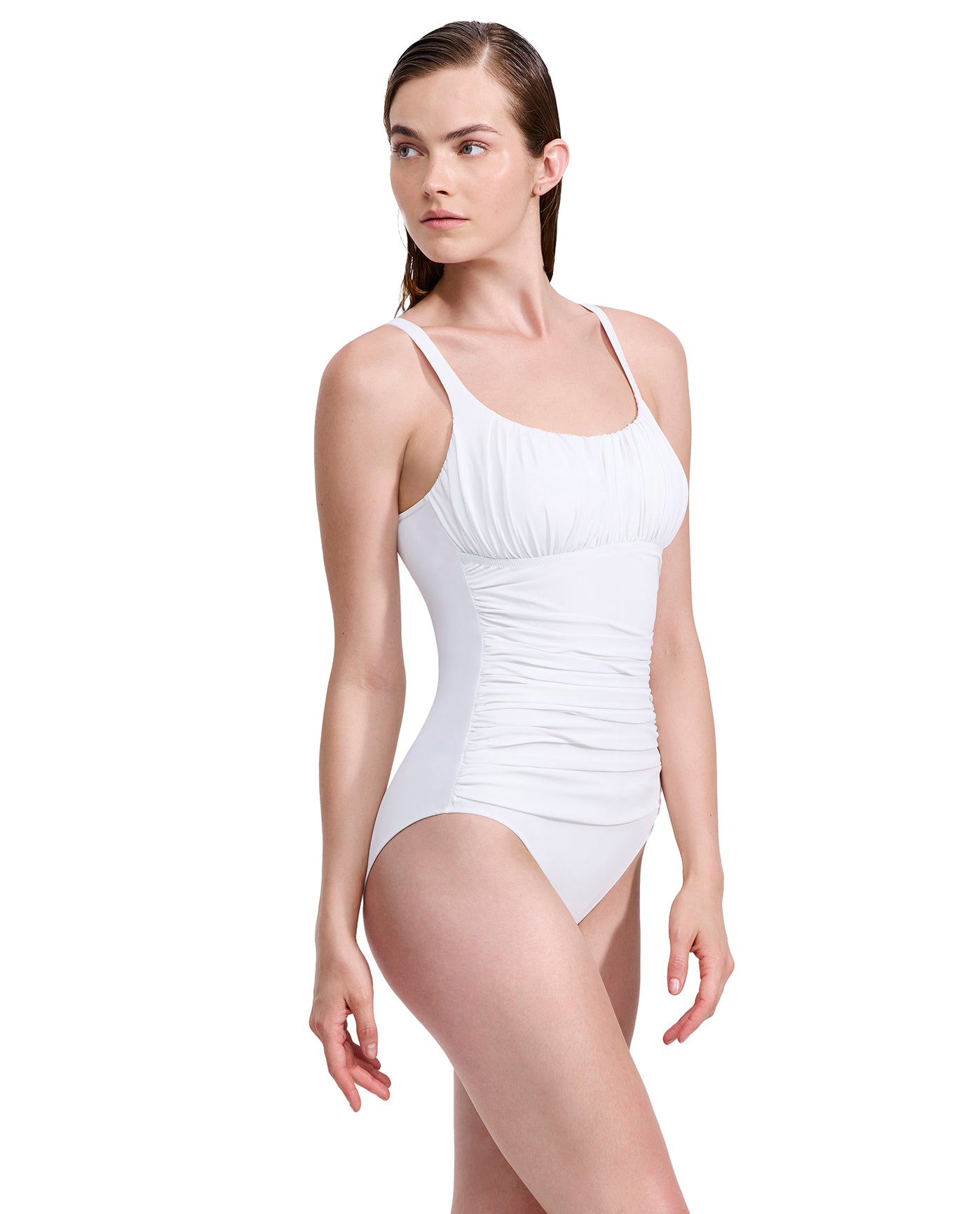 Tutti Frutti Shirred Peasant One Piece