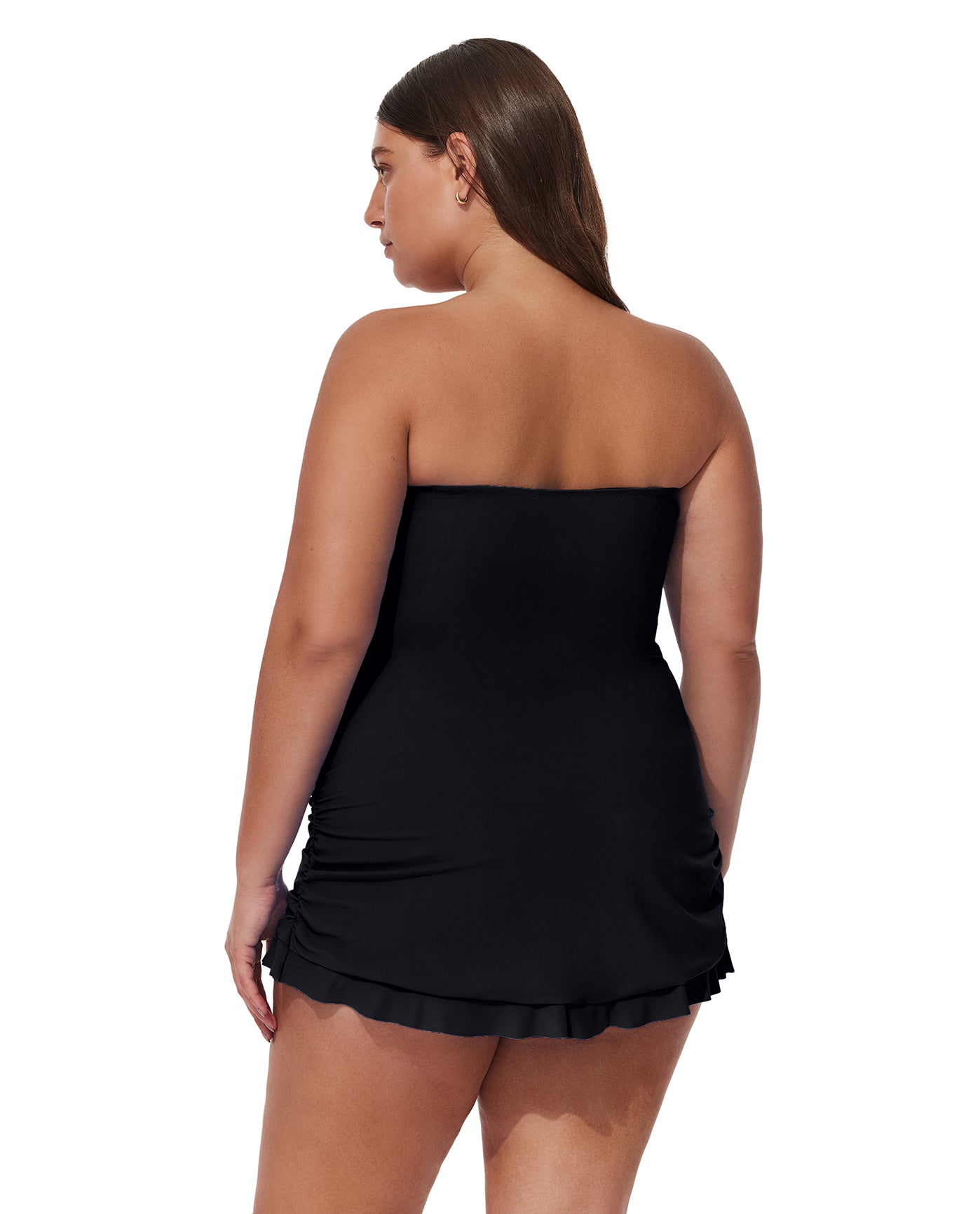 Tutti Frutti Plus Size Bandeau Swimdress
