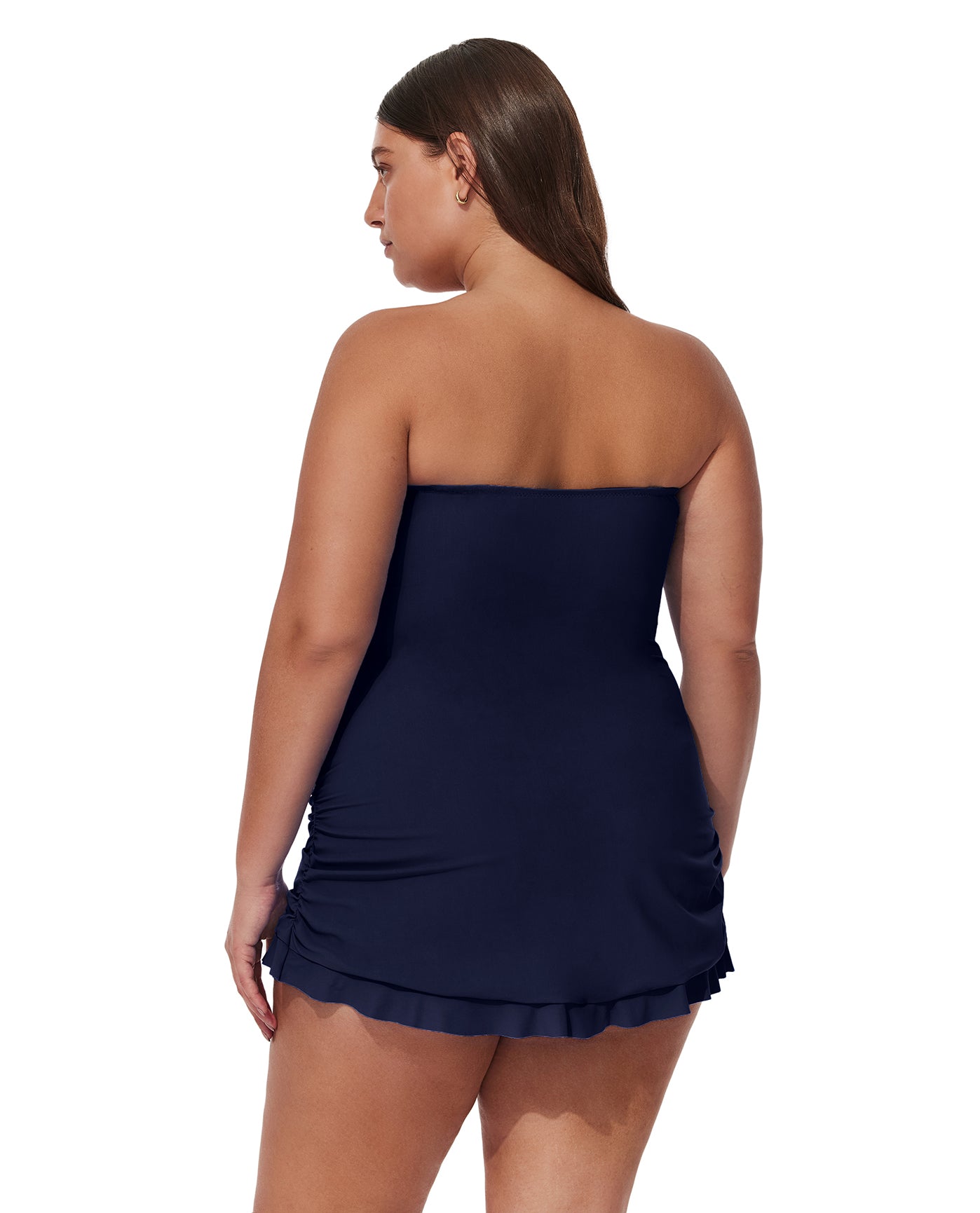 Tutti Frutti Plus Size Bandeau Swimdress