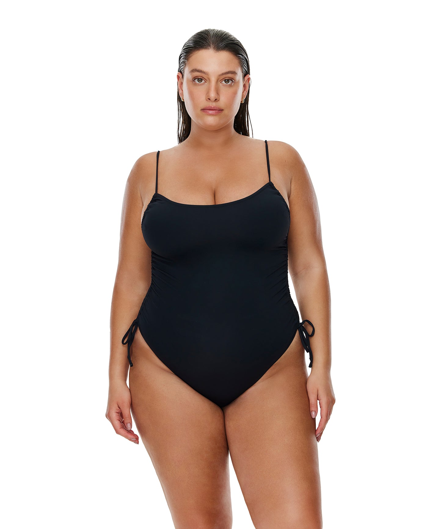 Midnight Adjustable One Piece -Black