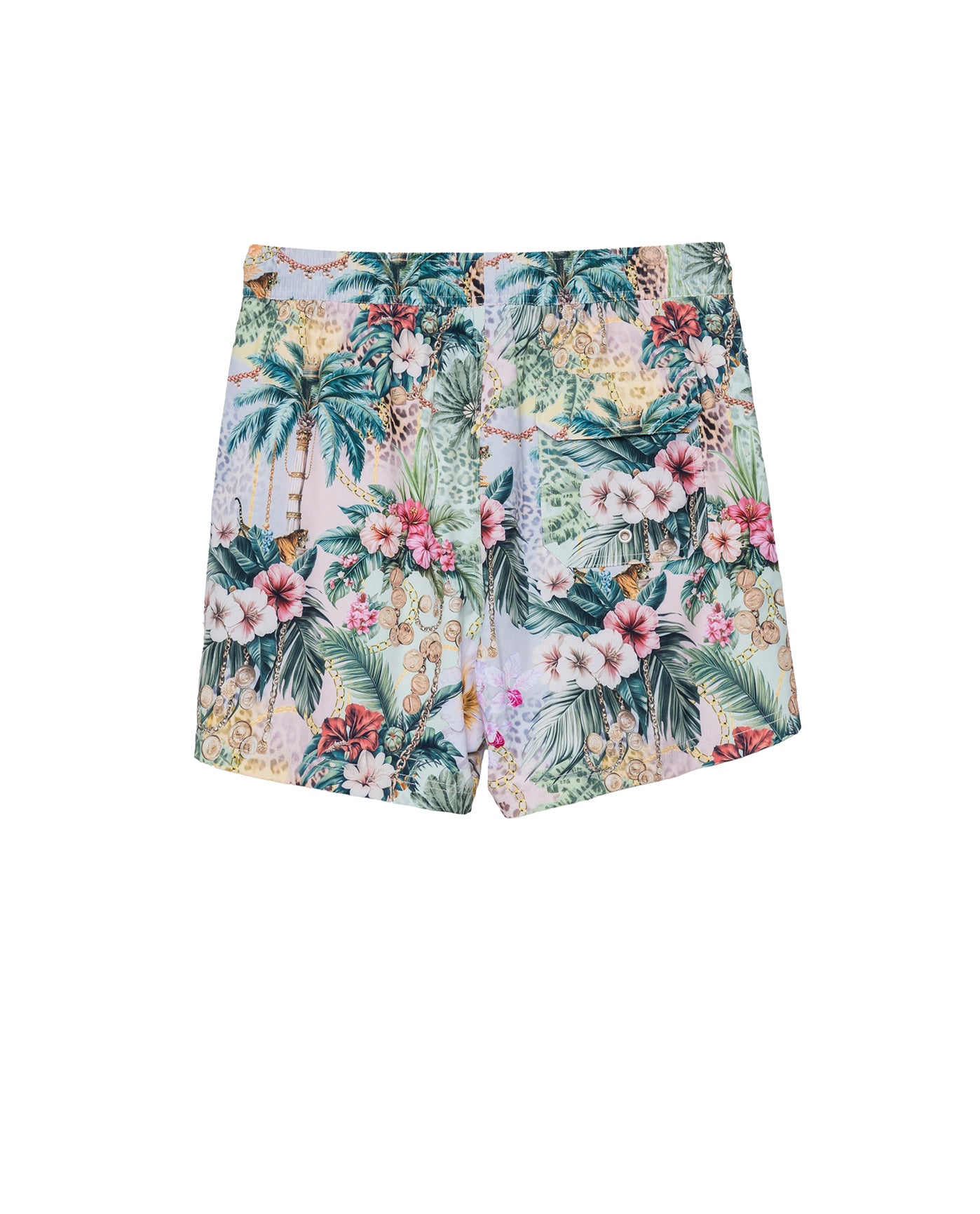 Jungle Treasure 5" Swim Trunks-Multi