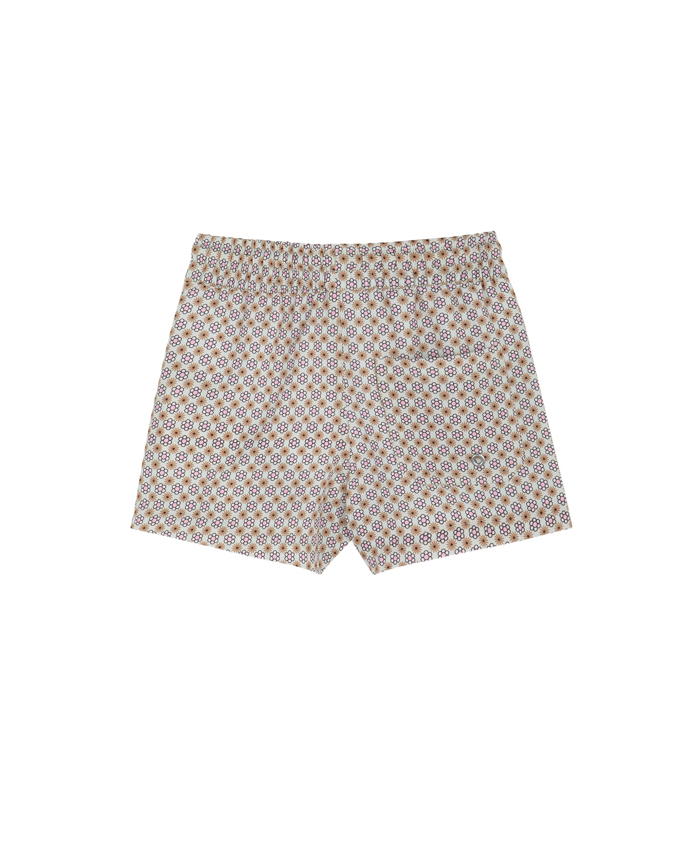 Vacation Mode Boys Swim Shorts-Mu' pastel