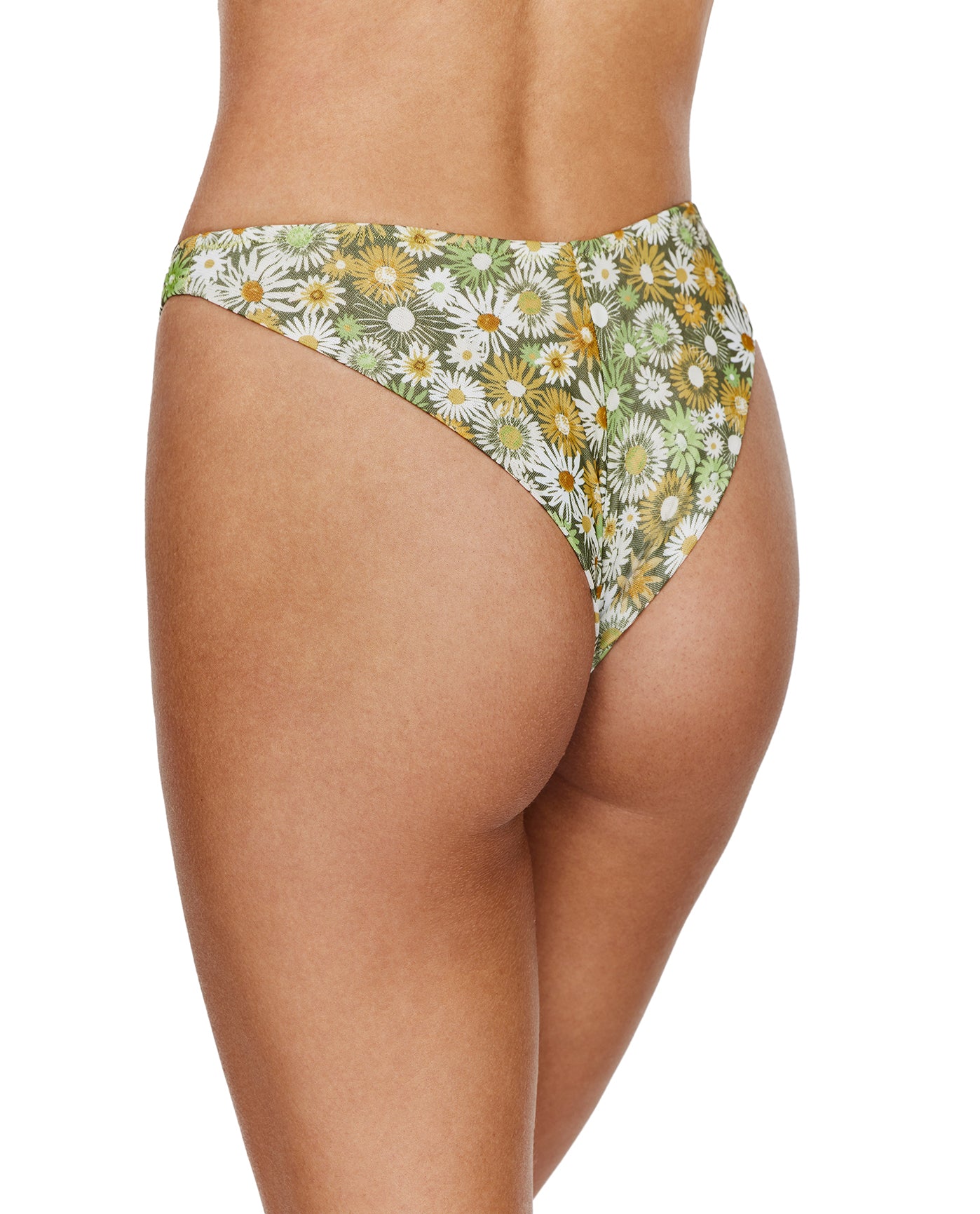 Gardenia Bikini Bottom-Multi/grn