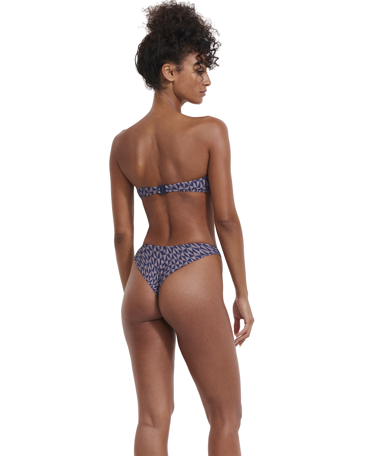 Midnight Magic Bandeau Wire Bikini Top