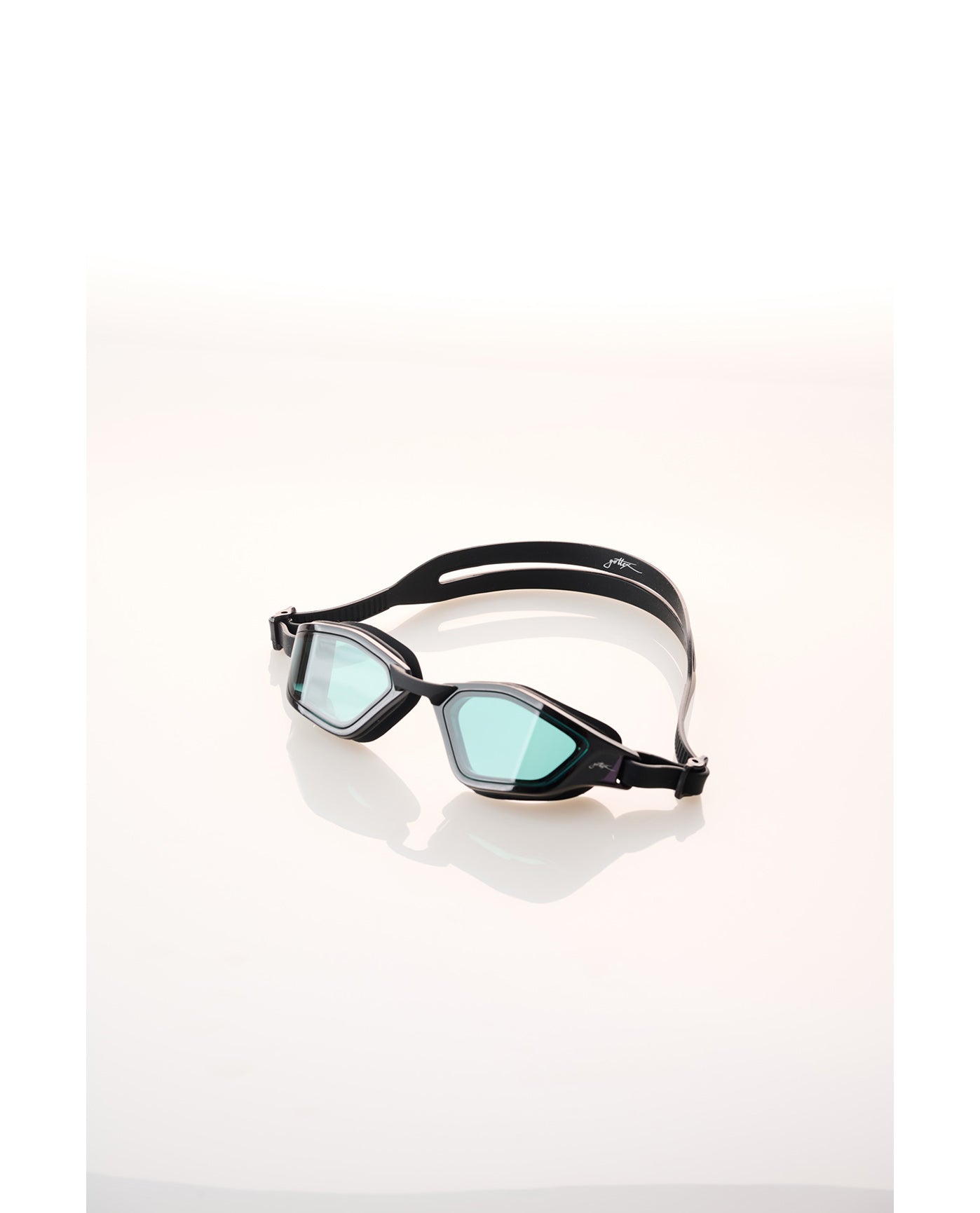 Black Swim Goggles-Black